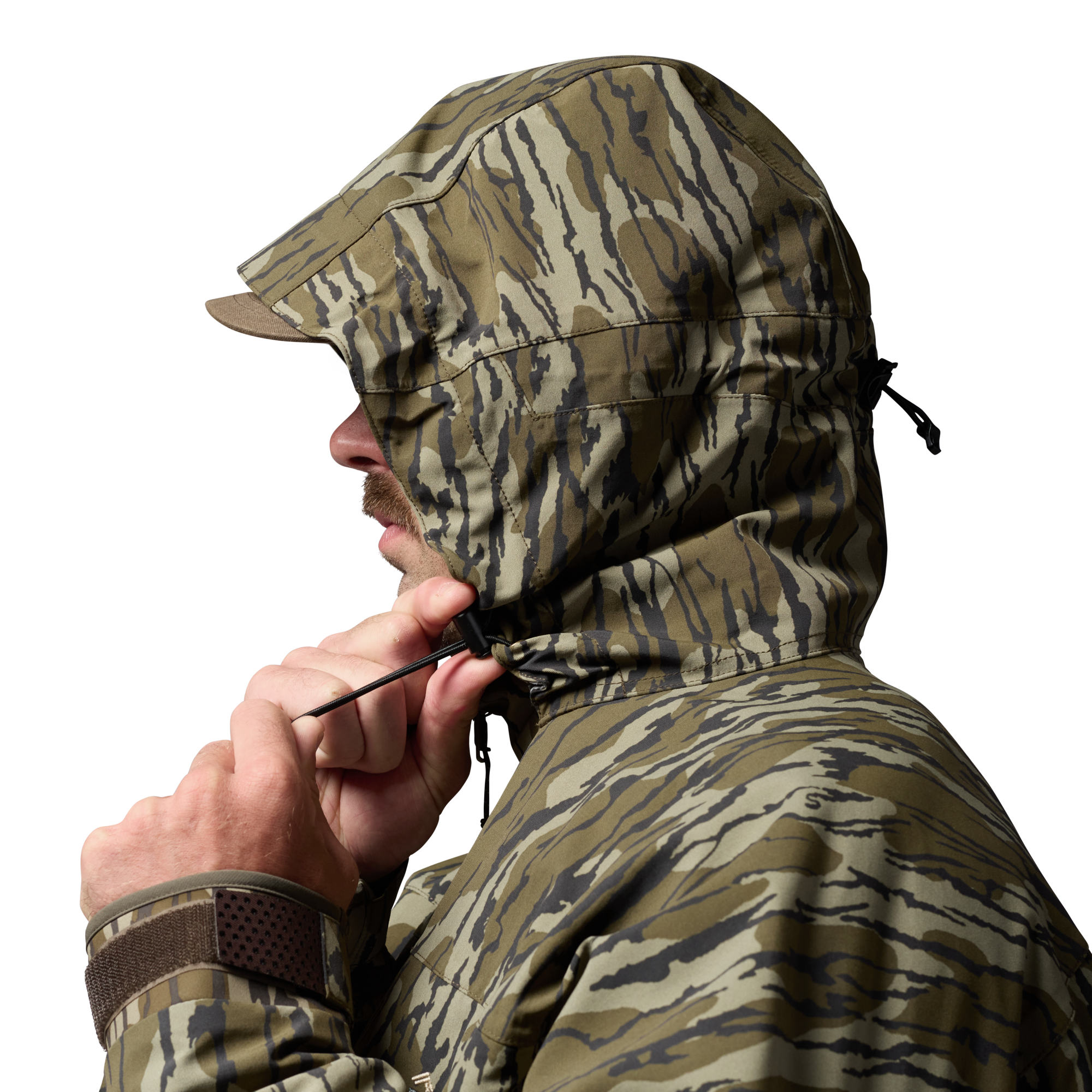 Hydro-Lok Insulated Jacket in Mossy Oak Original Bottomland, on model #mossy_oak_original_bottomland