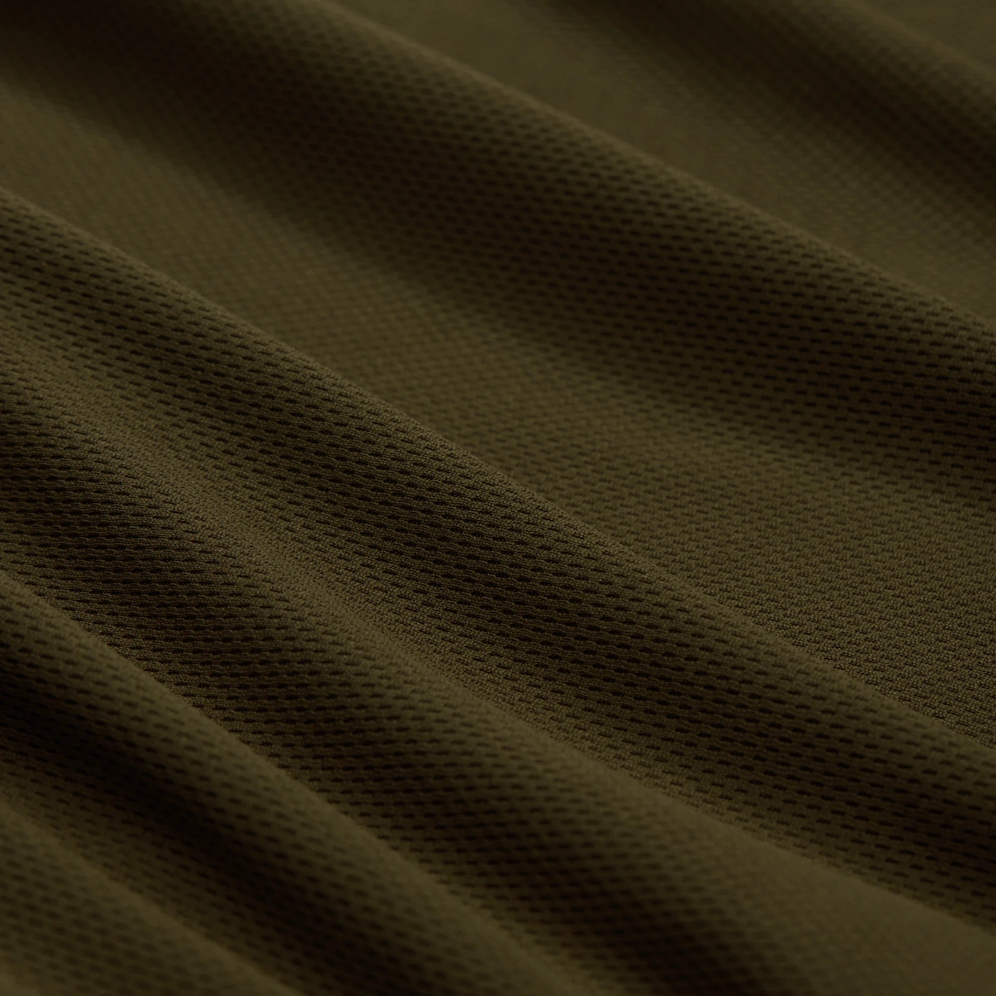 Vale 105 Synthetic Hoodie in Dark Olive, fabric detail #dark_olive