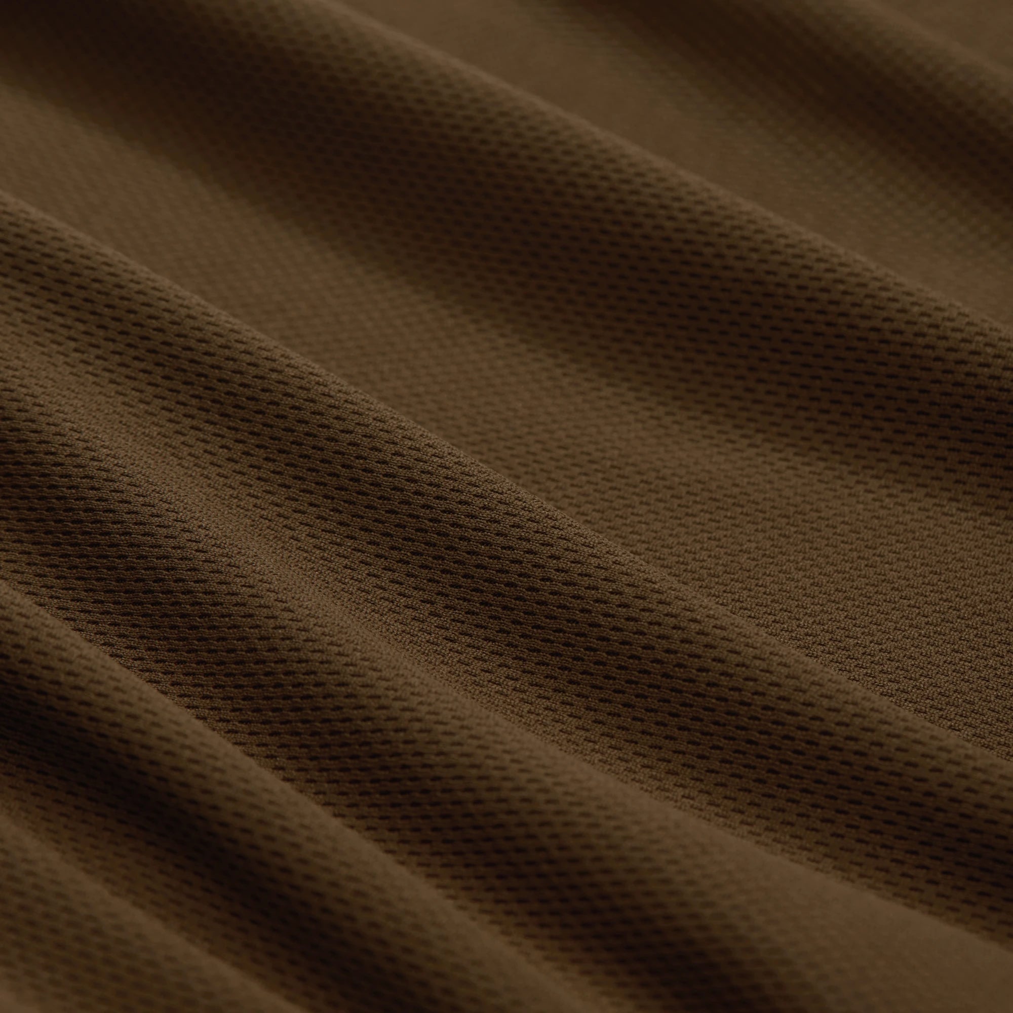 Vale 105 Synthetic Hoodie in Field Khaki, fabric detail #field_khaki