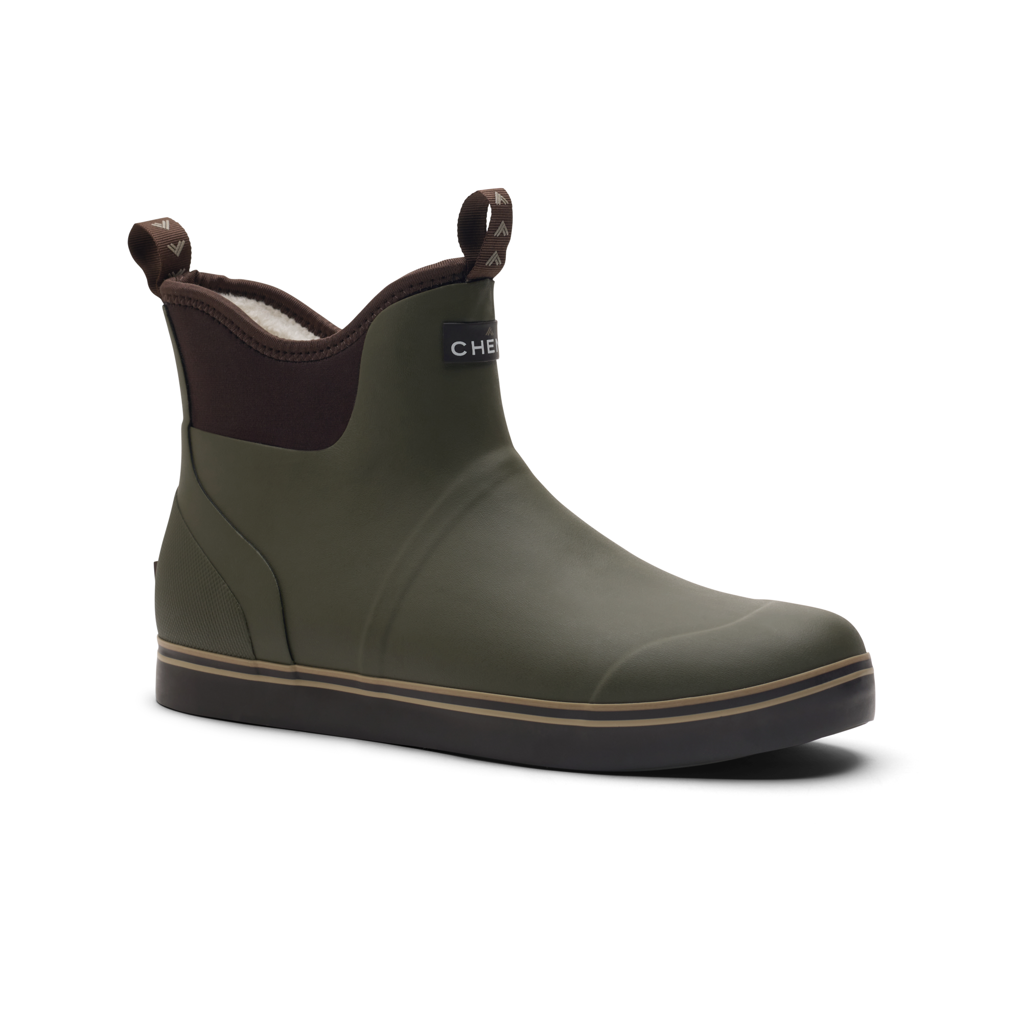 Sherpa Fleece Scout Boot in Olive, product #olive