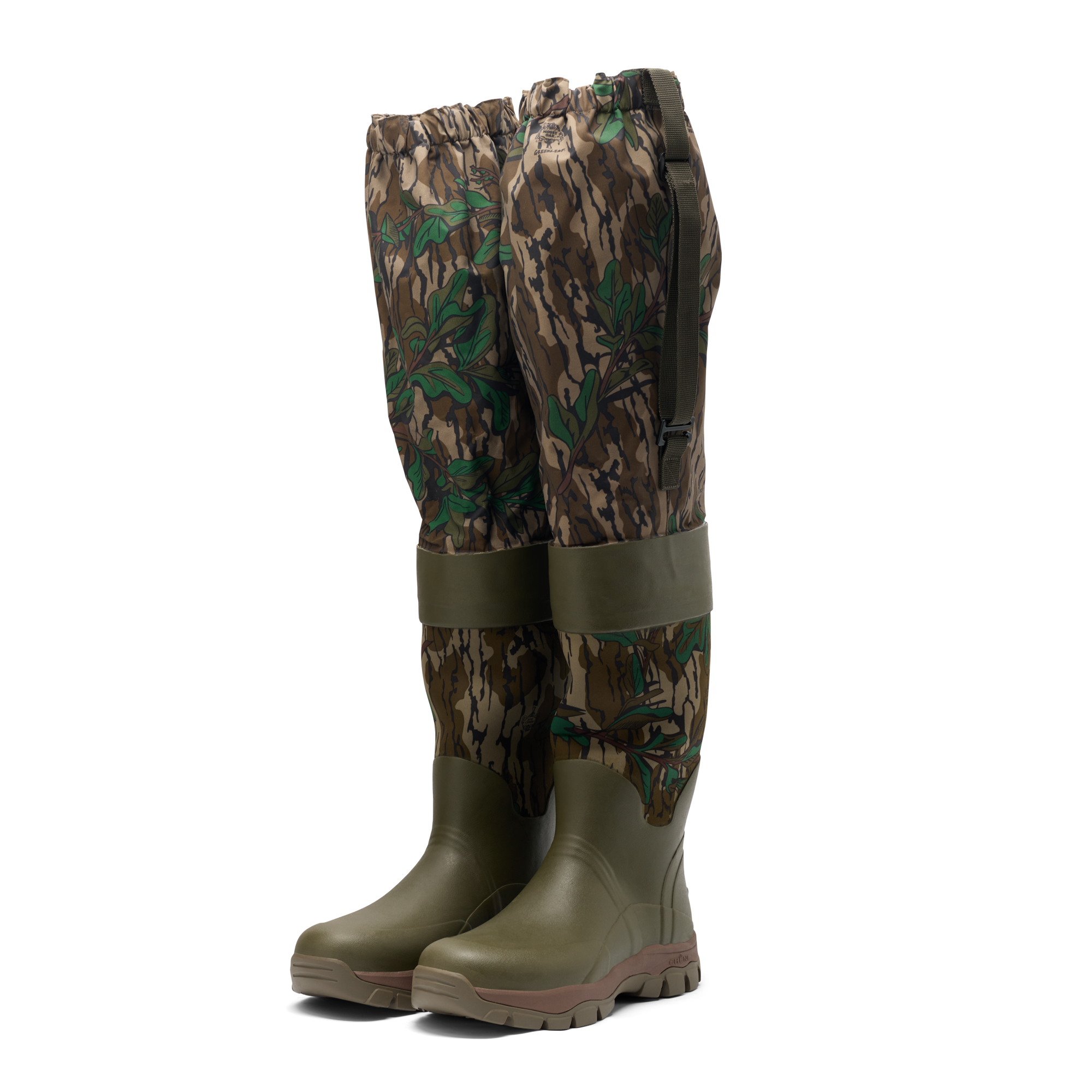 Floodline Slough Boot in Mossy Oak Original Greenleaf, product #mossy_oak_original_greenleaf