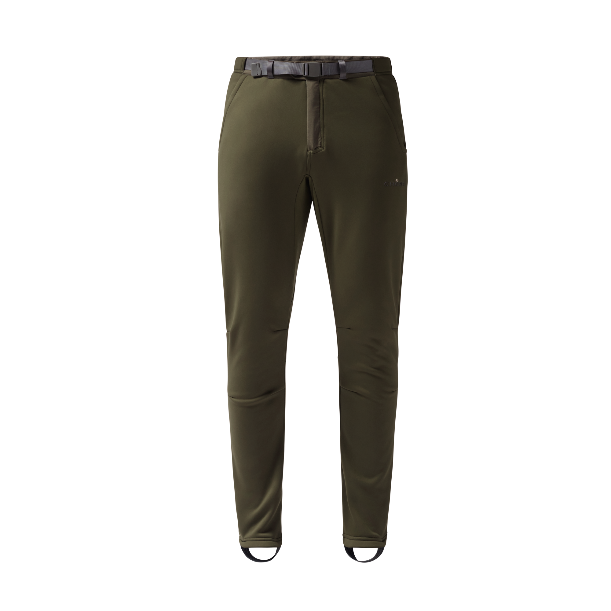 Lightweight Wader Pant in Olive, front view #olive