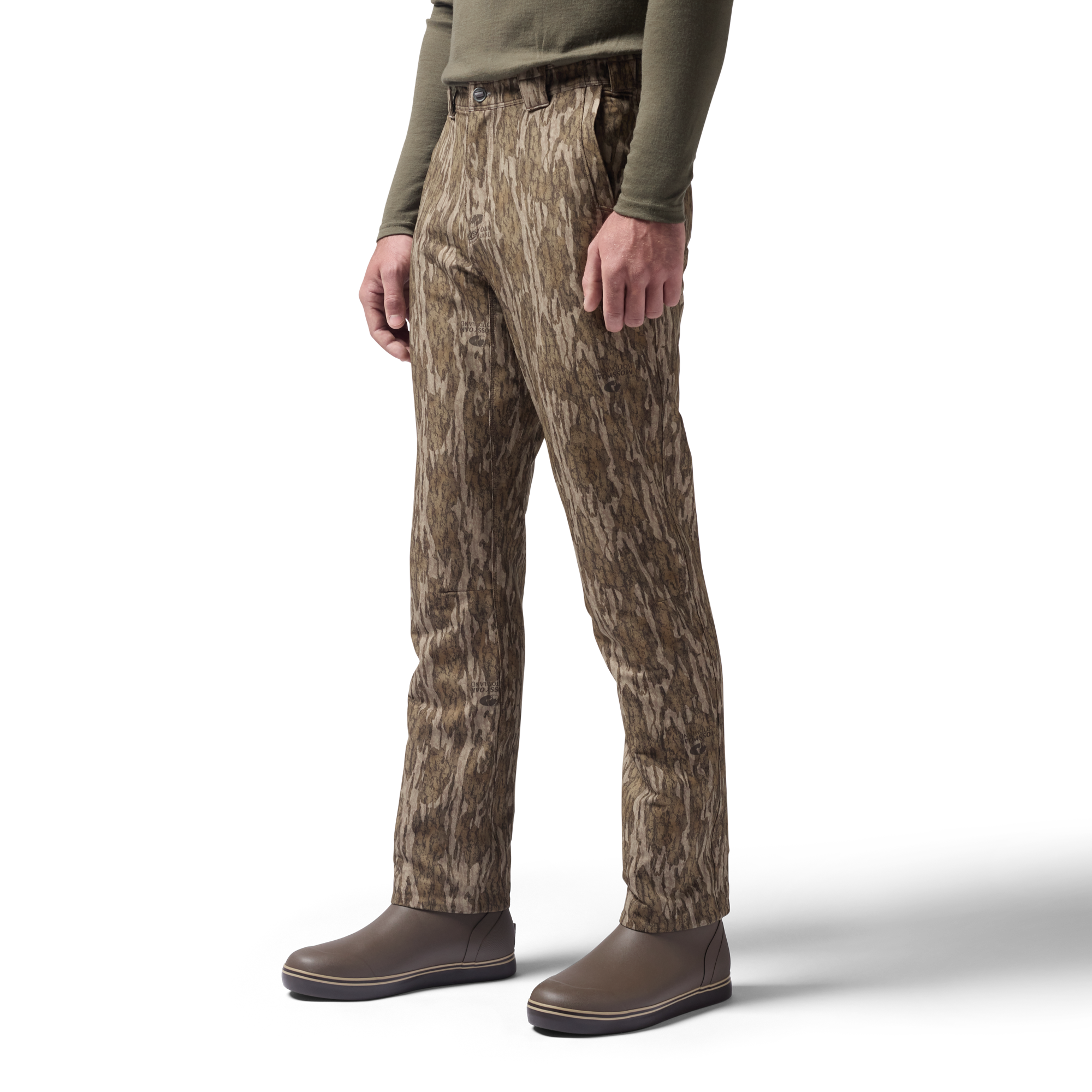 Field Pant in Mossy Oak Bottomland, on model #mossy_oak_bottomland