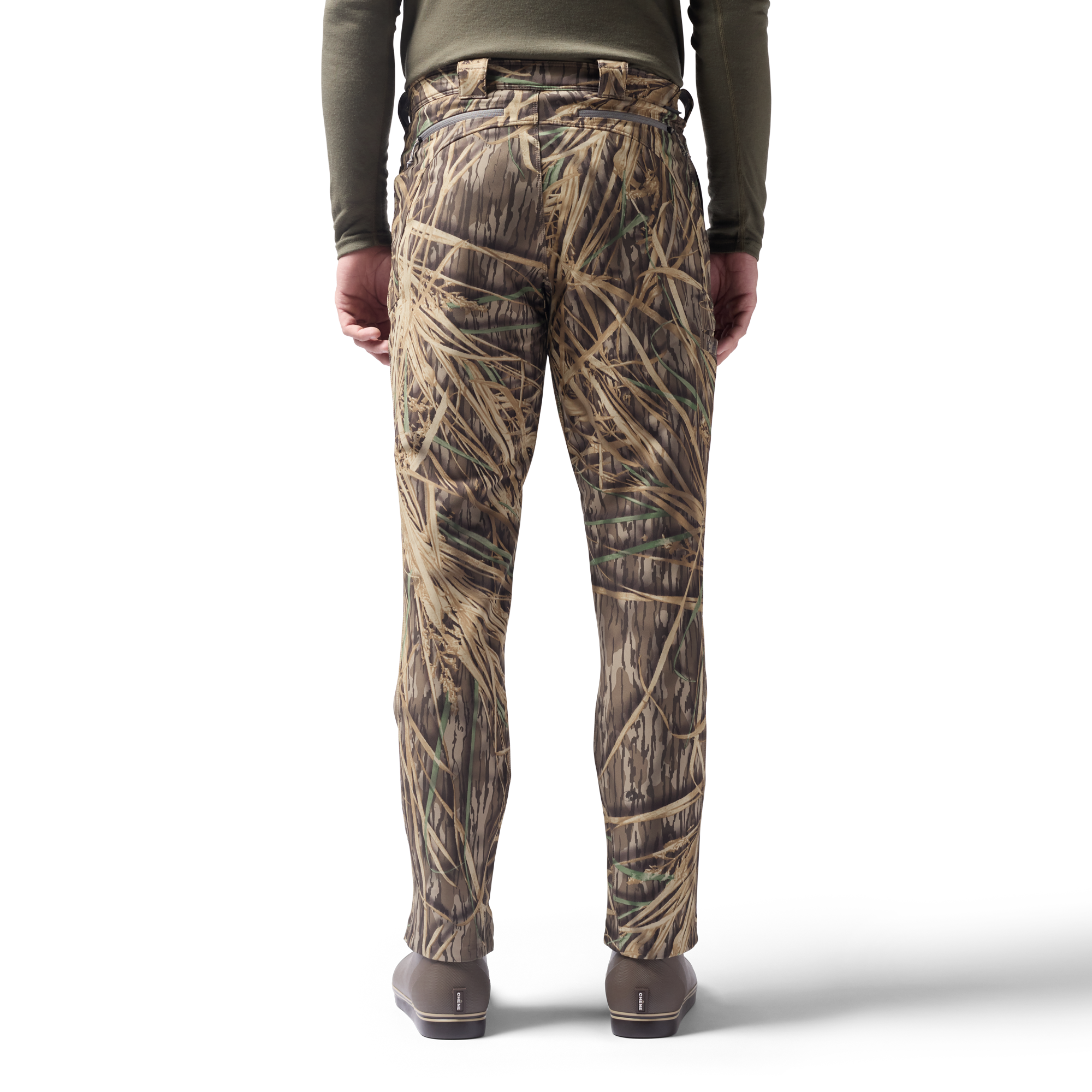Field Pant in Mossy Oak Original Shadow Grass, on model #mossy_oak_original_shadow_grass
