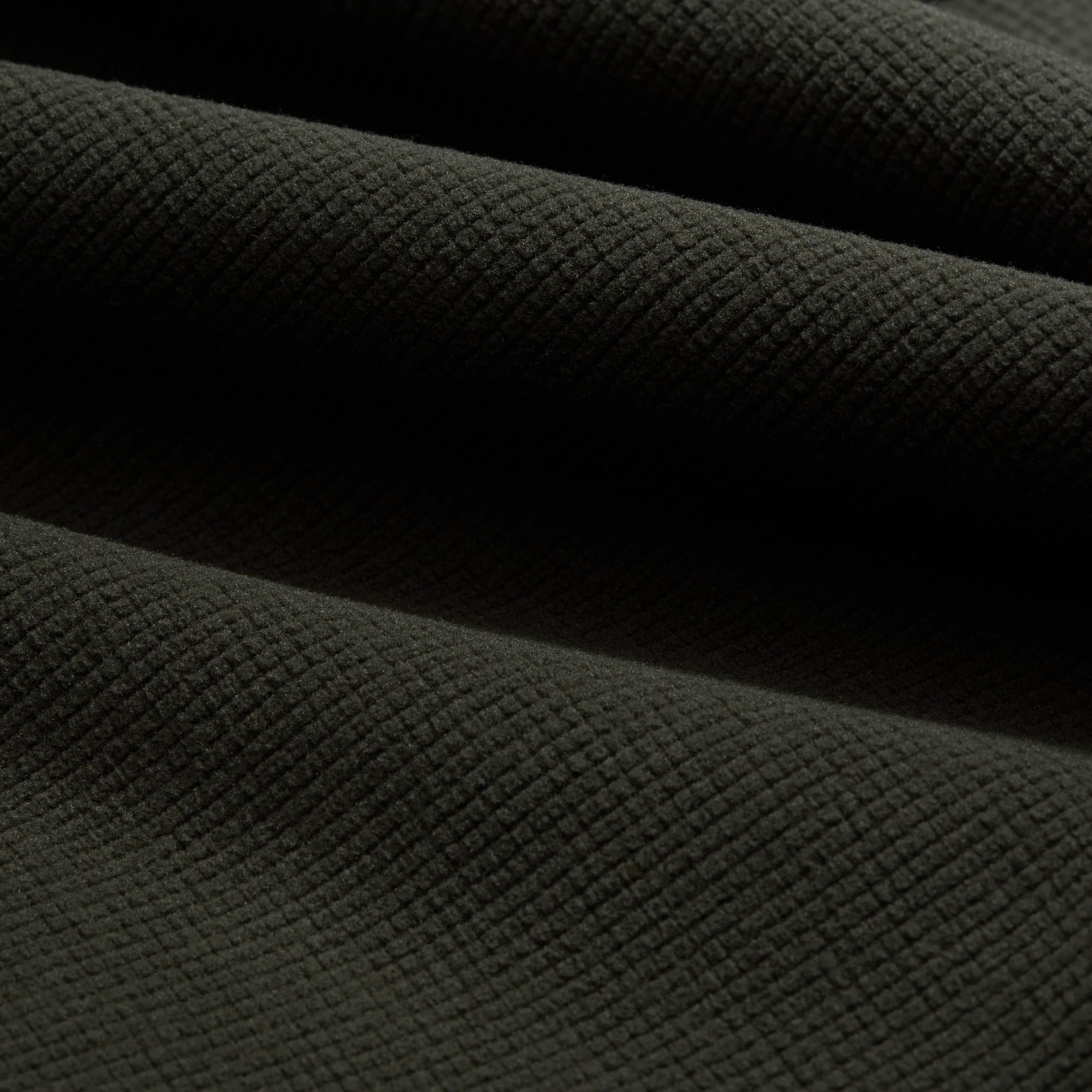 Scout Vest in Dark Green, fabric detail #dark_green
