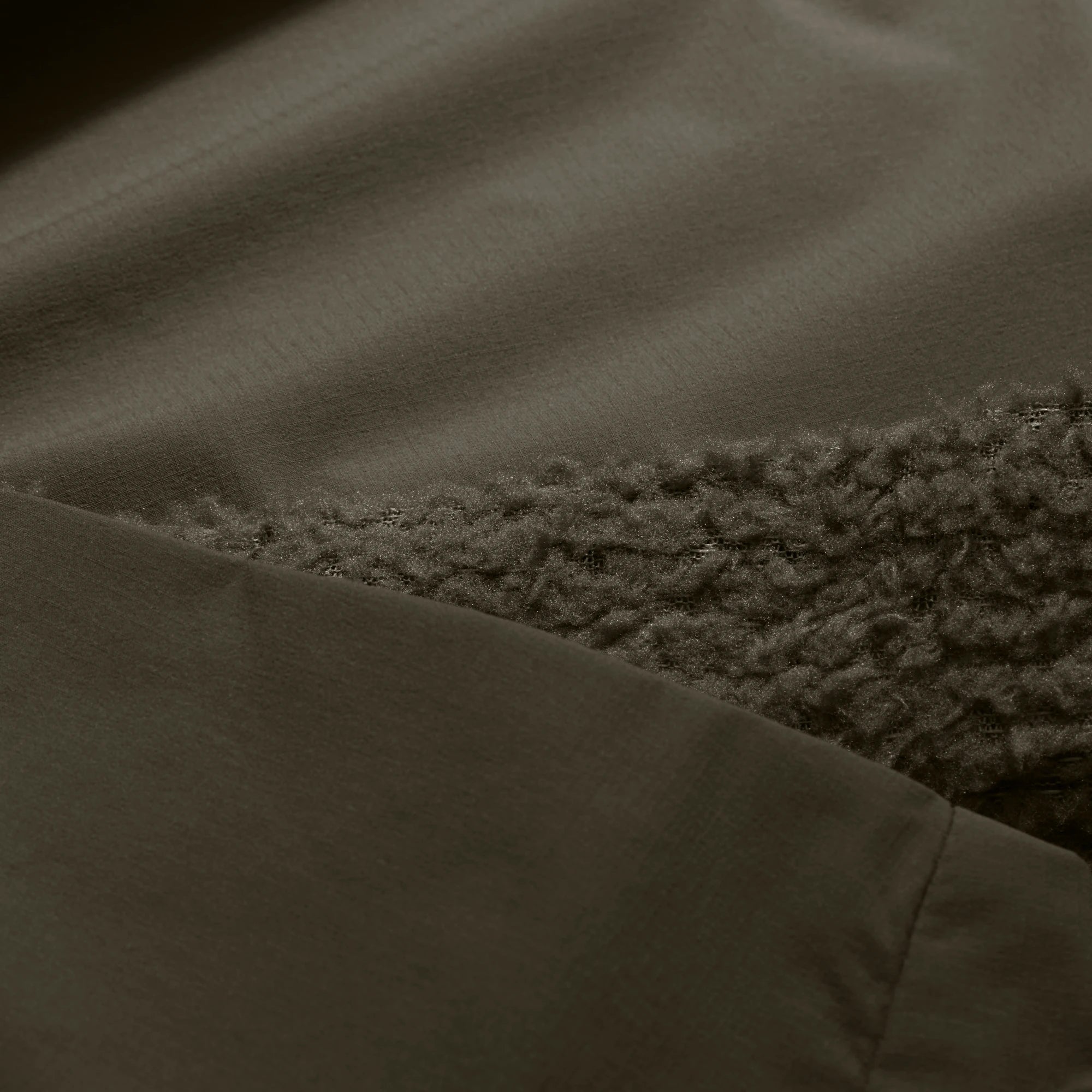 Flux Jacket in Cypress, fabric detail #cypress