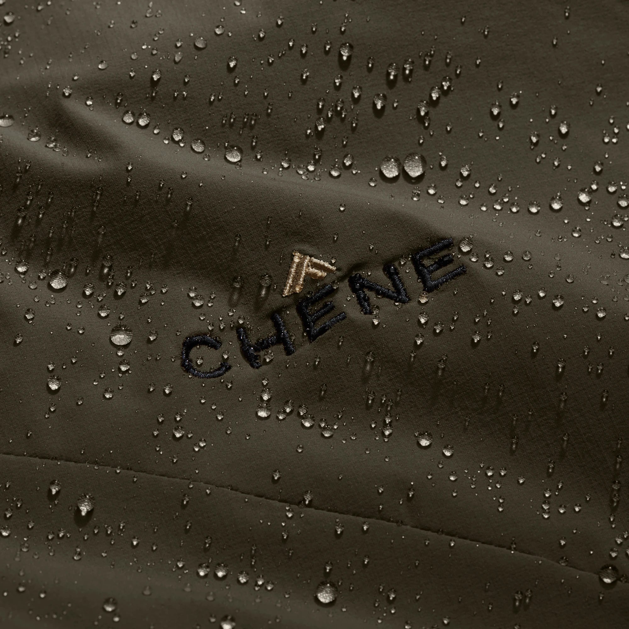 Flux Jacket in Cypress, fabric detail #cypress