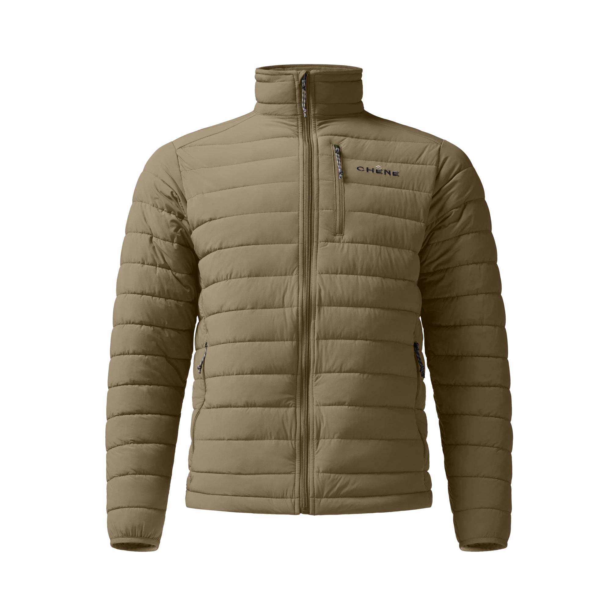 Camp Jacket in Oak, front view #oak