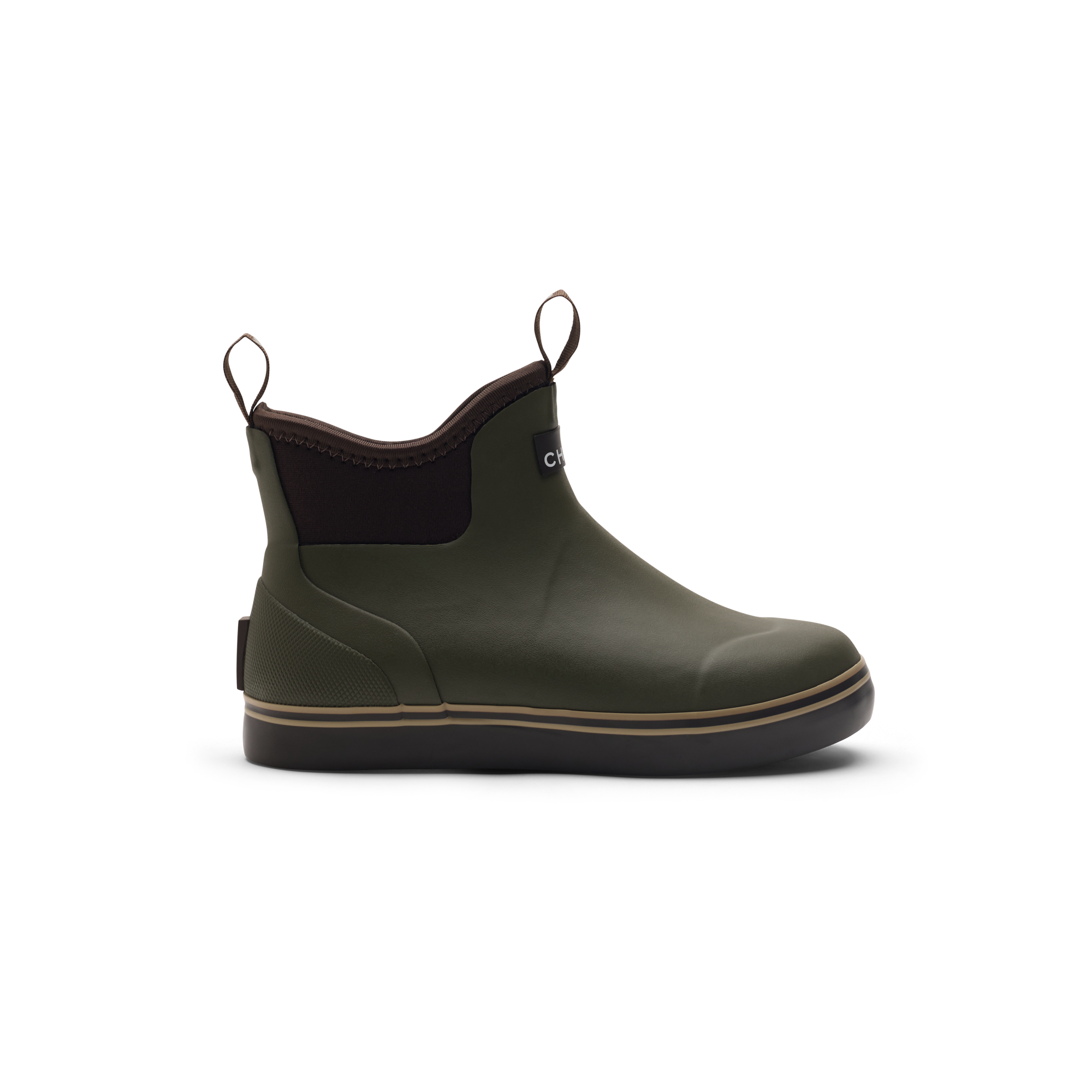 Youth Scout Deck Boot in Olive, product #olive
