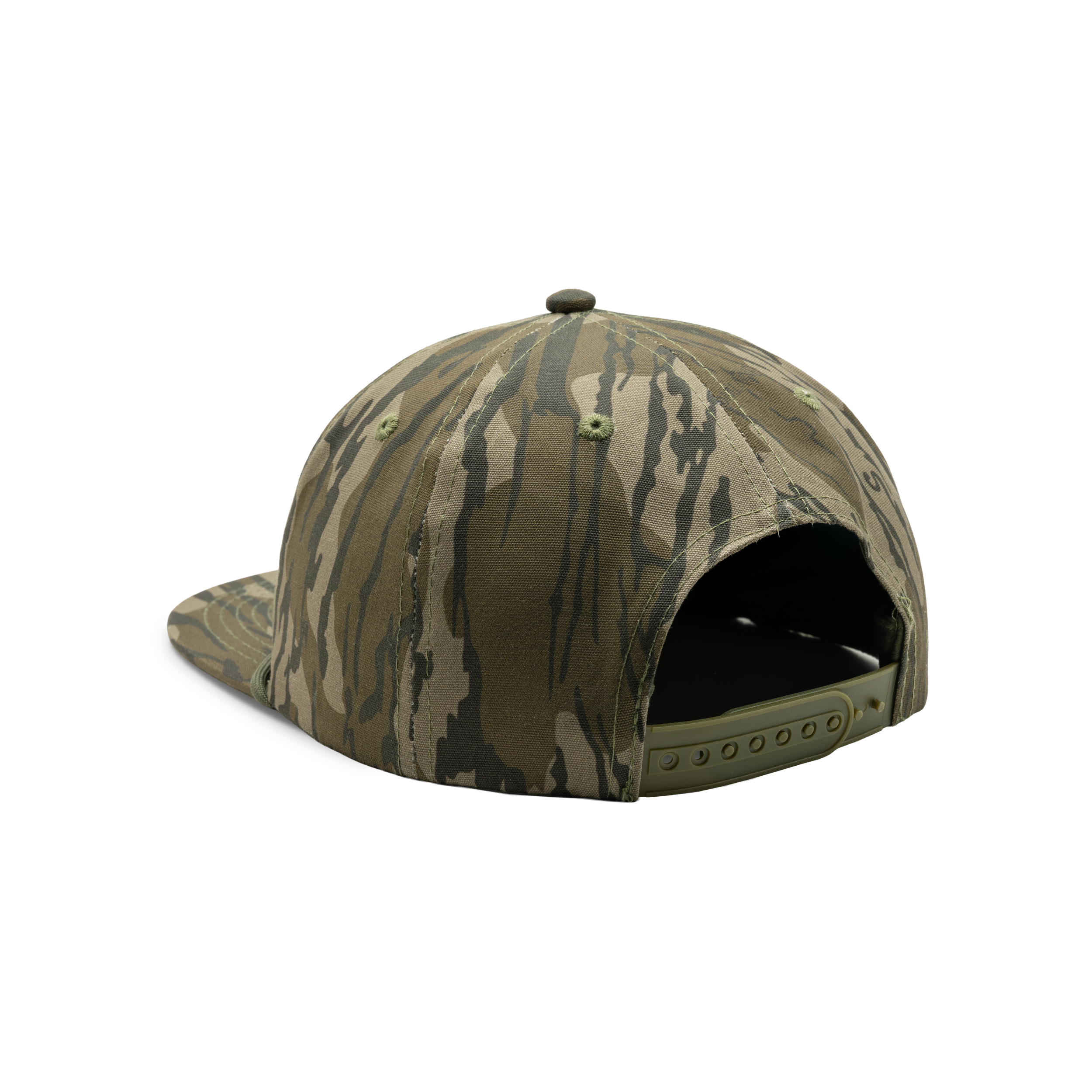 Rope Patch Cap in Mossy Oak Original Bottomland, back view #mossy_oak_original_bottomland