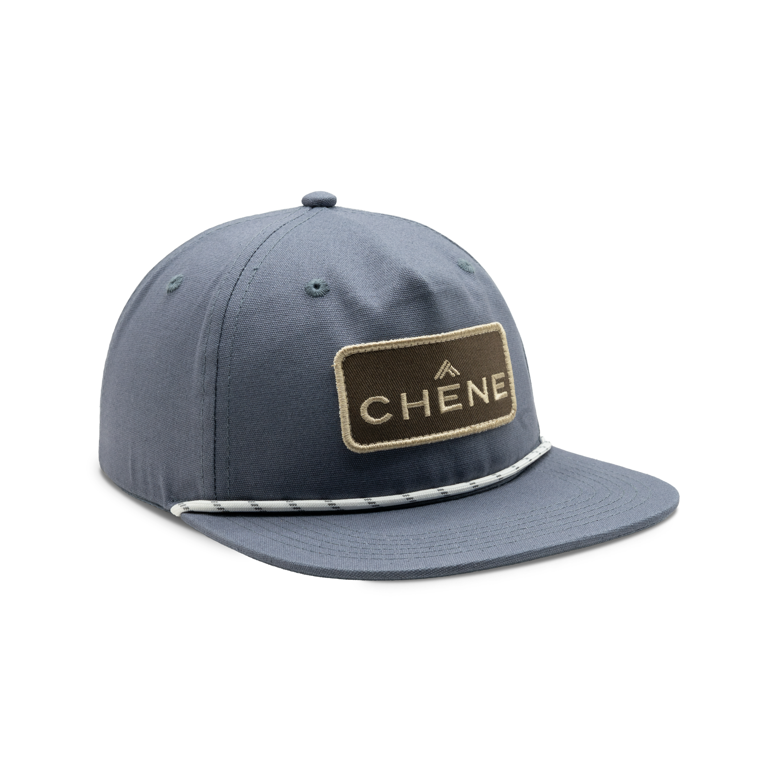 Rope Patch Cap in Vintage Navy, front view #vintage_navy