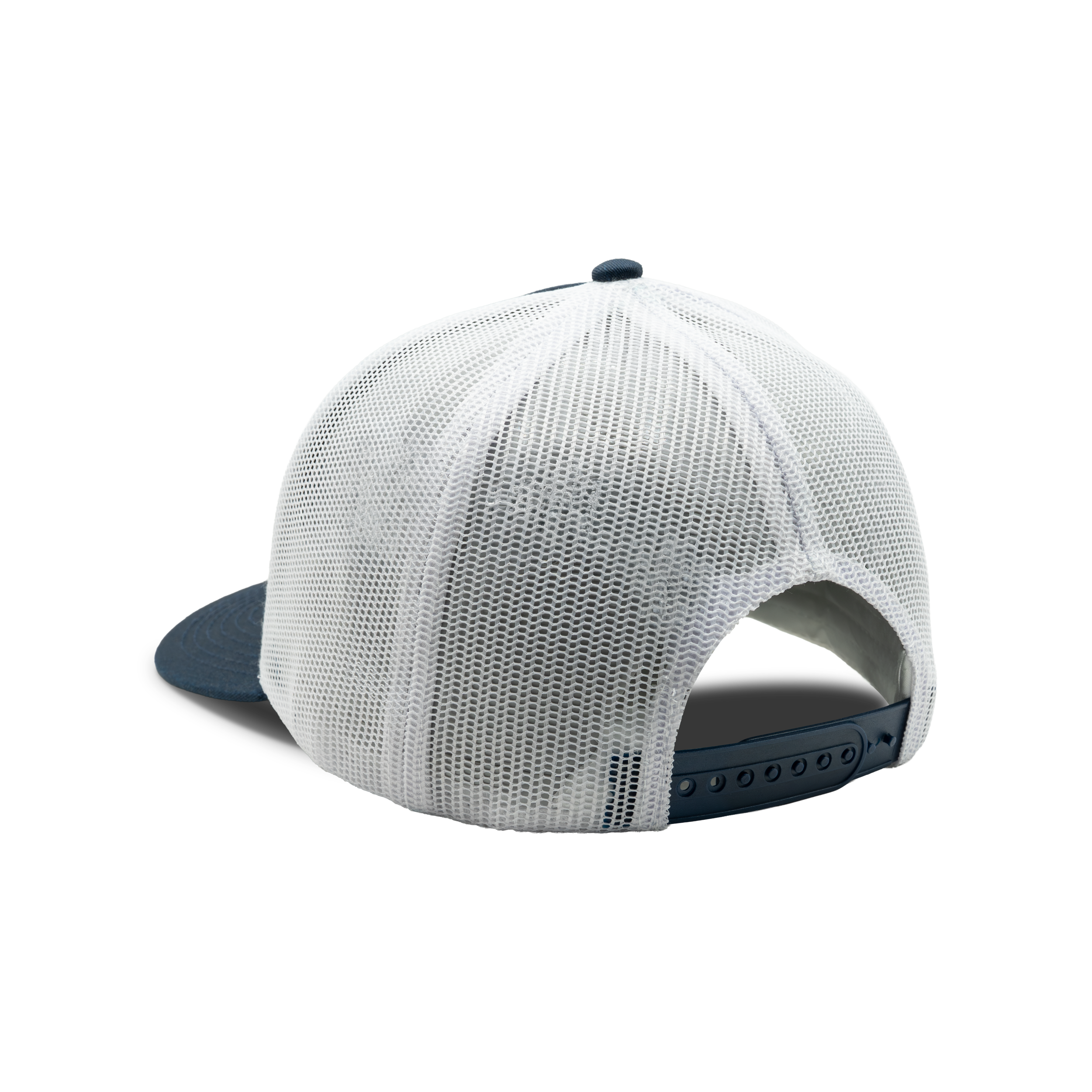 5-Panel Logo Patch Cap in Red / White / Blue, back view #red_/_white_/_blue
