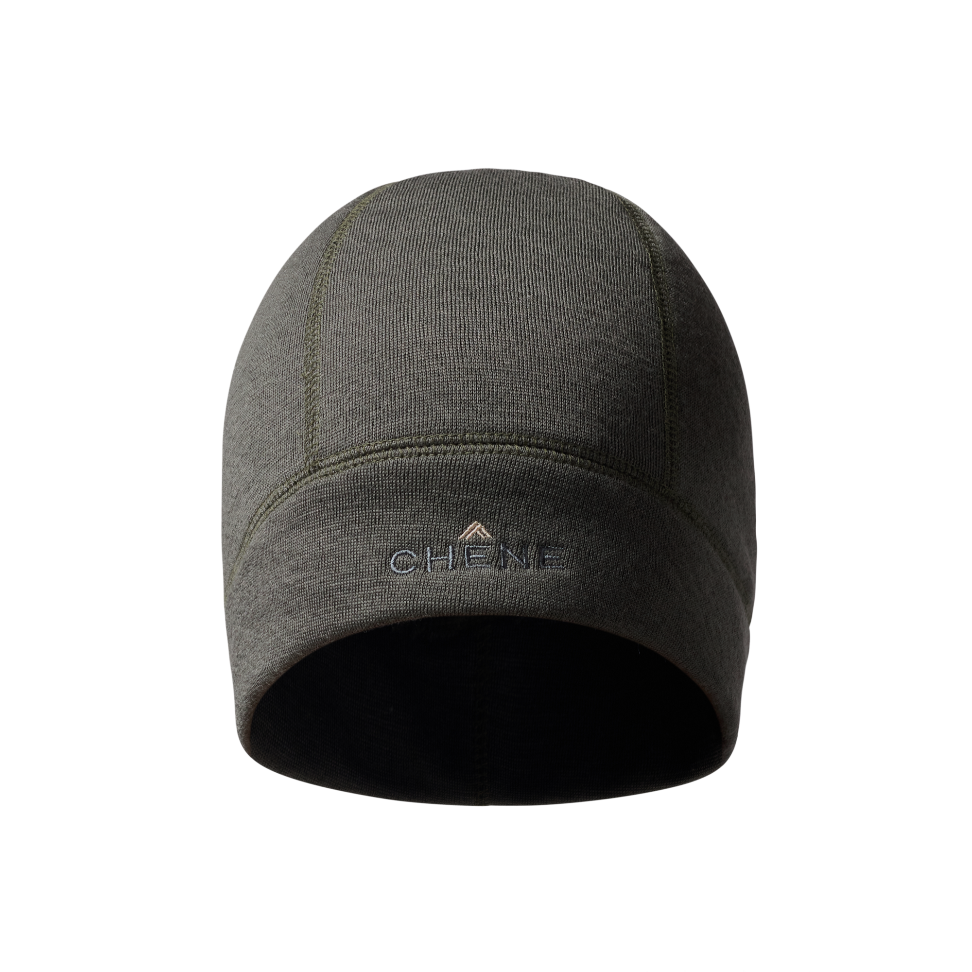 Izembek Beanie in Cypress, front view #cypress