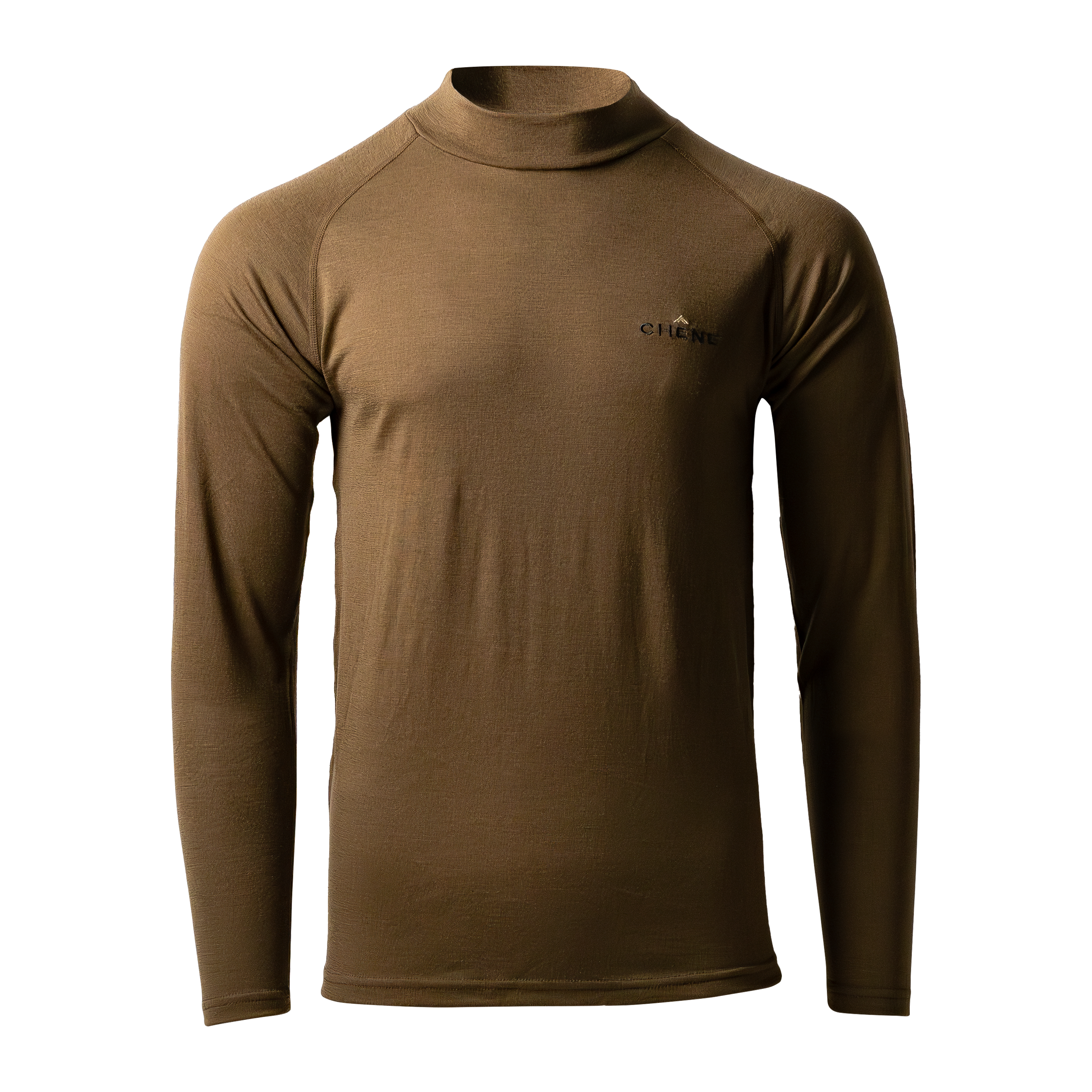 Merino Mock Neck