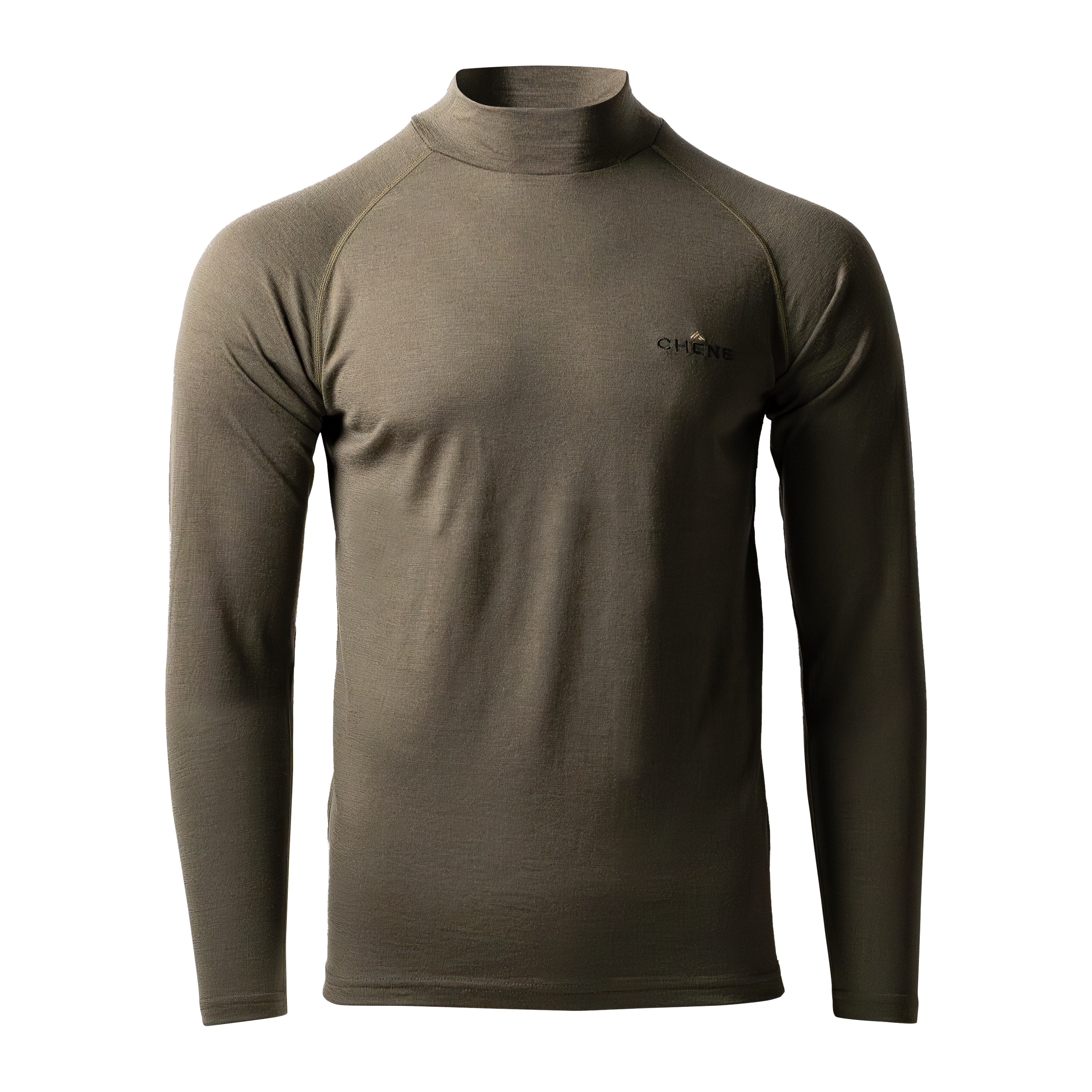 Merino Mock Neck