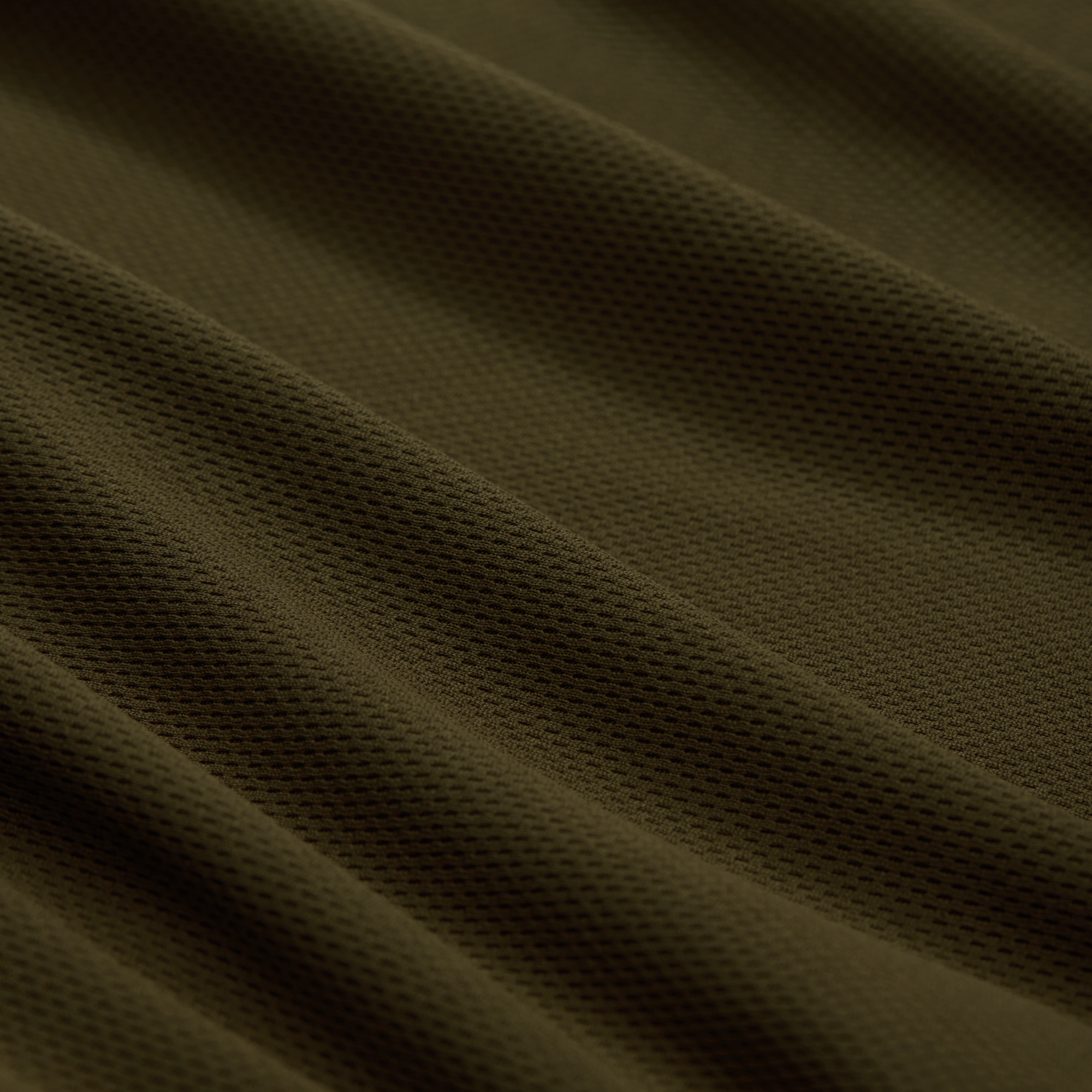 Vale 105 Synthetic Hoodie in Dark Olive, fabric detail #dark_olive