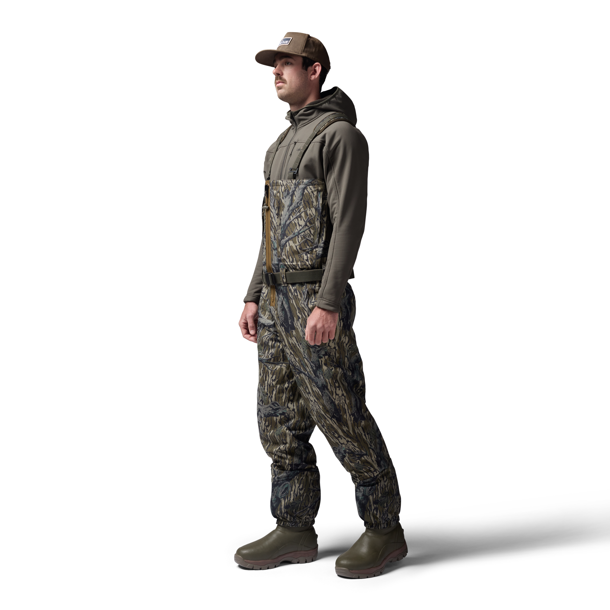 Mossy Oak Original Treestand 2S Wader in Mossy Oak Original Treestand, on model #mossy_oak_original_treestand