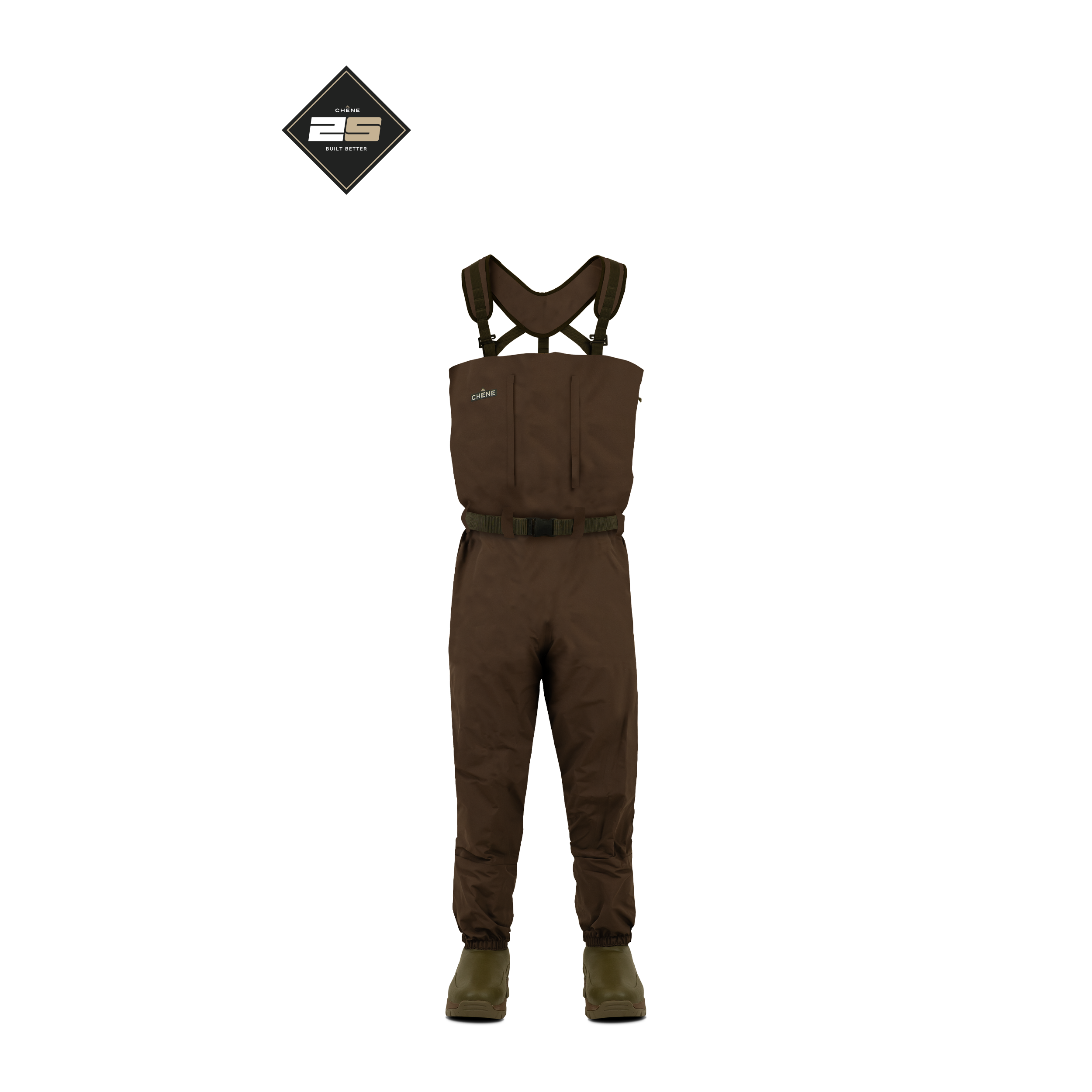 Brown Youth 2S Wader