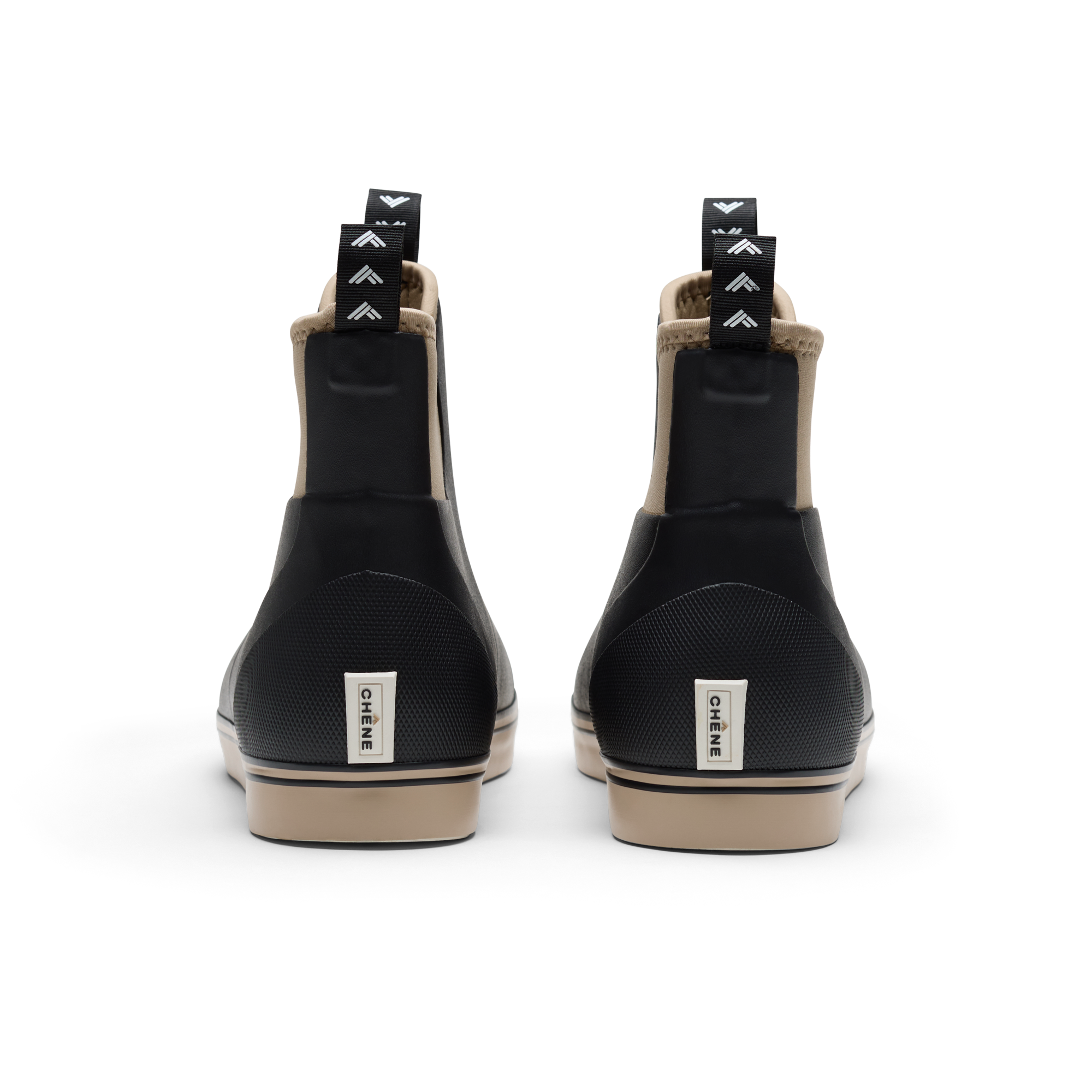 Scout Deck Boot in Black / Tan, product #black_/_tan