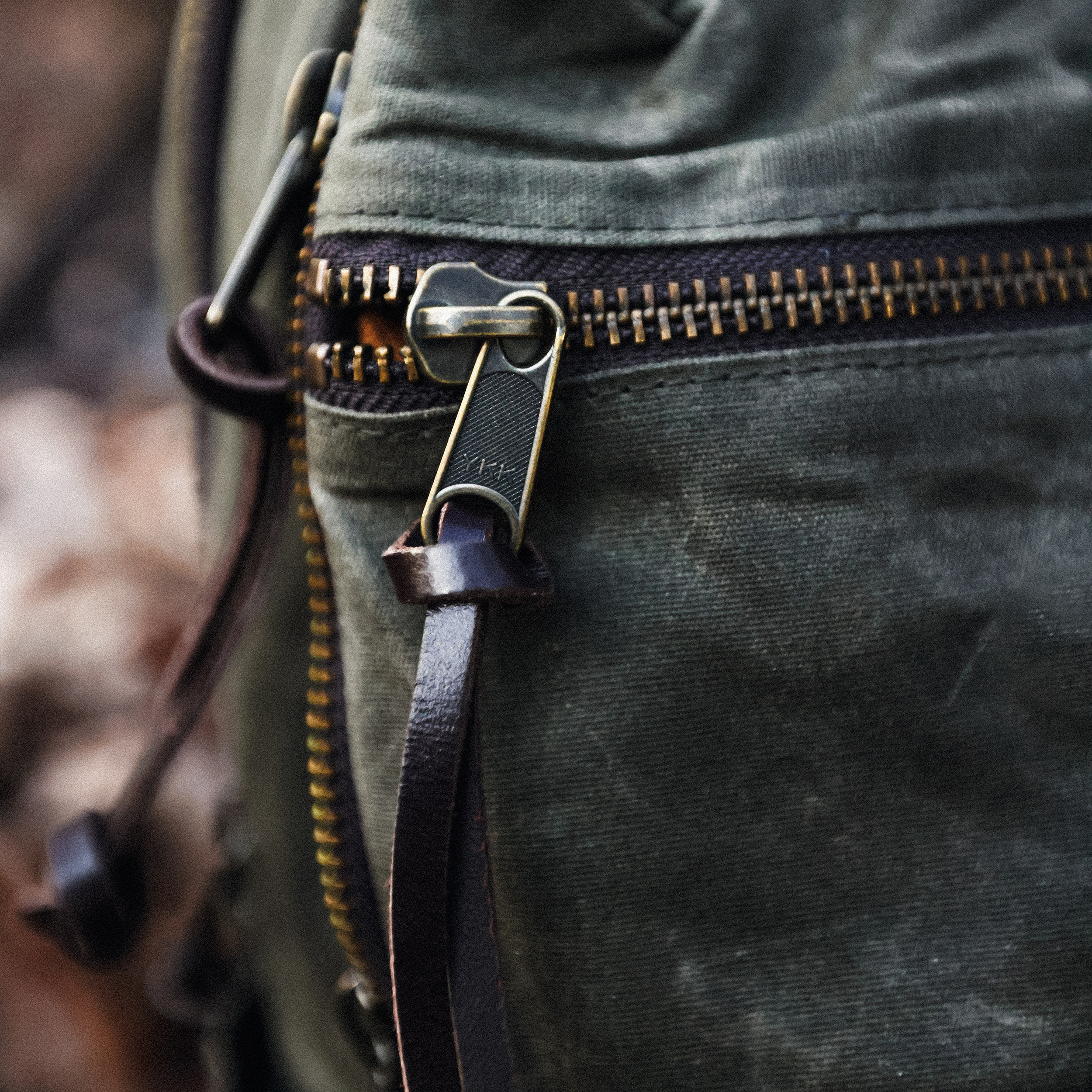 Waxed Canvas Backpack