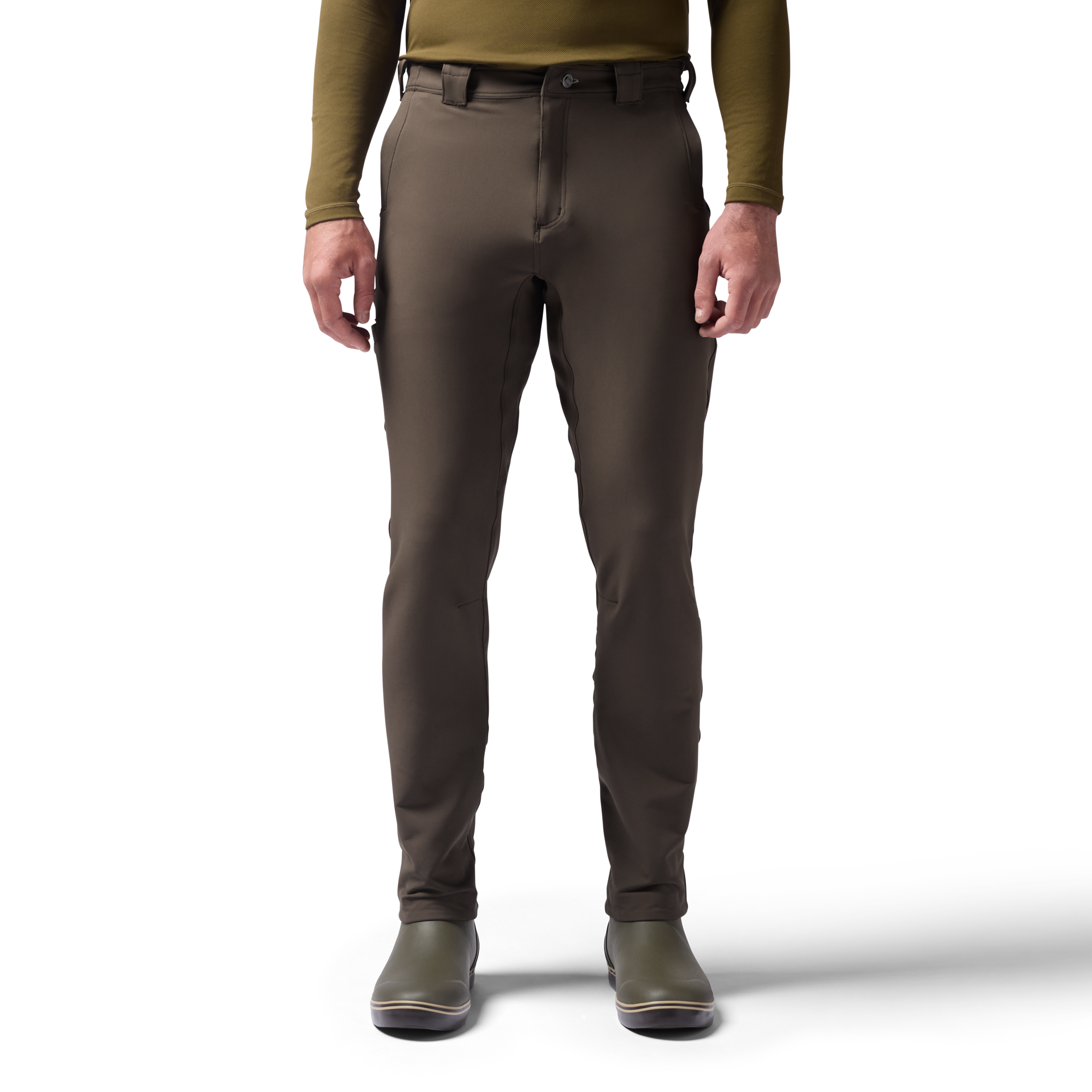 Field Pant in Tarmac, on model #tarmac