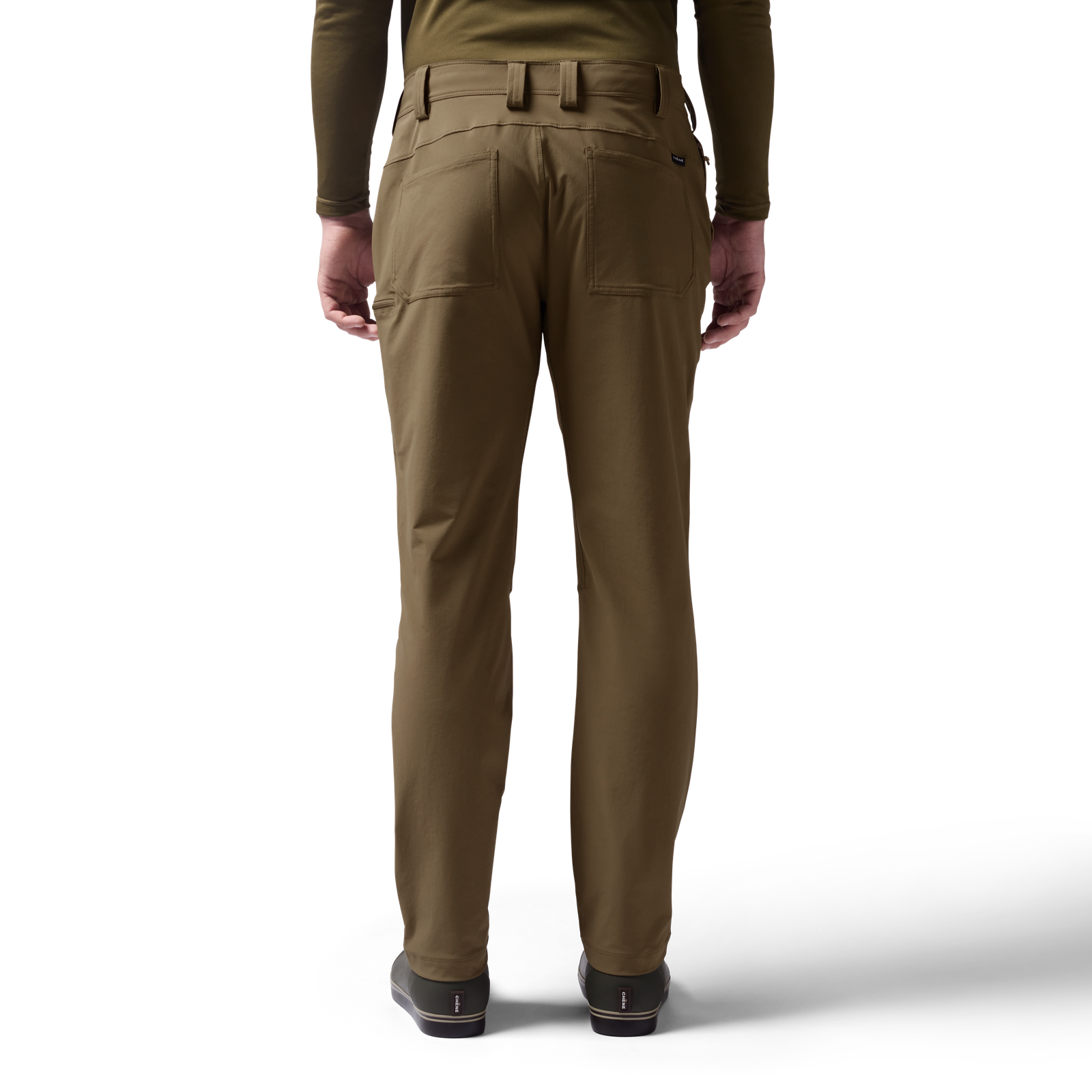 Back view of Scout Pant in field khaki. #field_khaki
