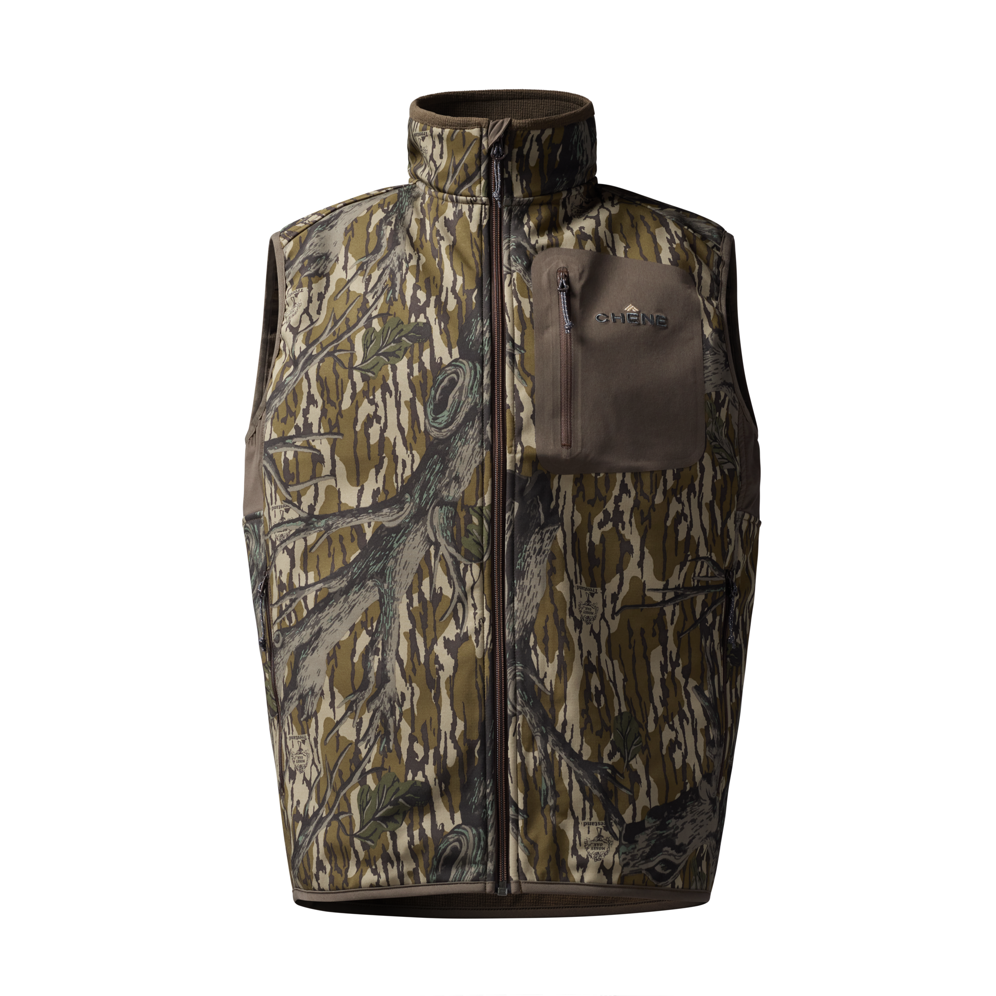 Scout Vest in Mossy Oak Original Treestand, front view #mossy_oak_original_treestand