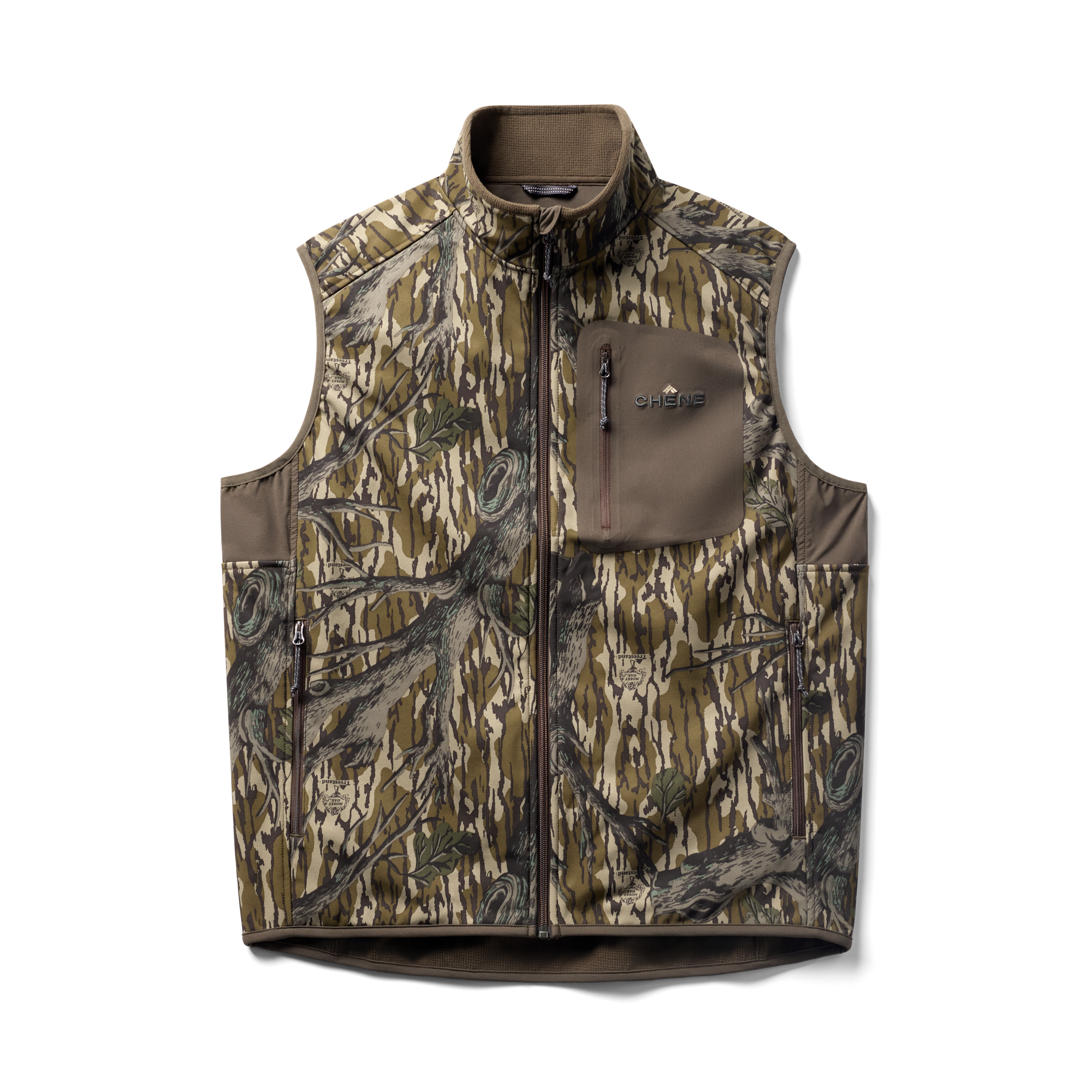 Scout Vest in Mossy Oak Original Treestand, flat lay #mossy_oak_original_treestand