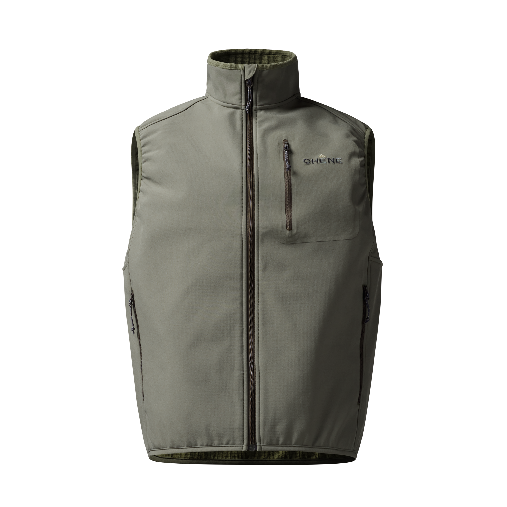 Scout Vest in Sage, front view #sage