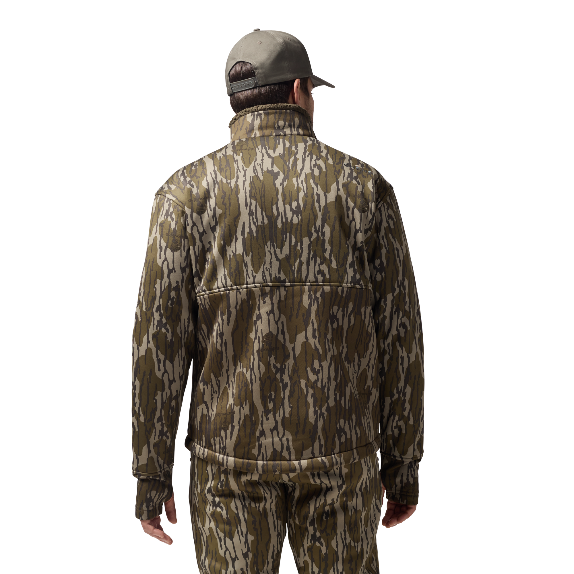Over/Under Jacket in Mossy Oak Original Bottomland, on model #mossy_oak_original_bottomland