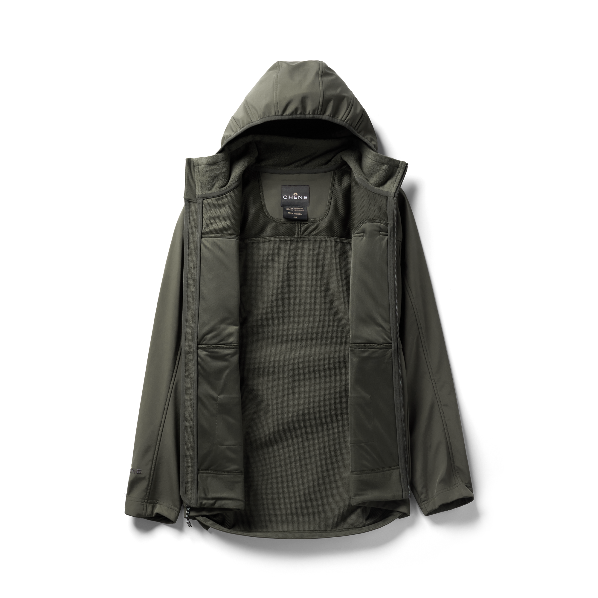 Scout Jacket in Cypress, flat lay #cypress