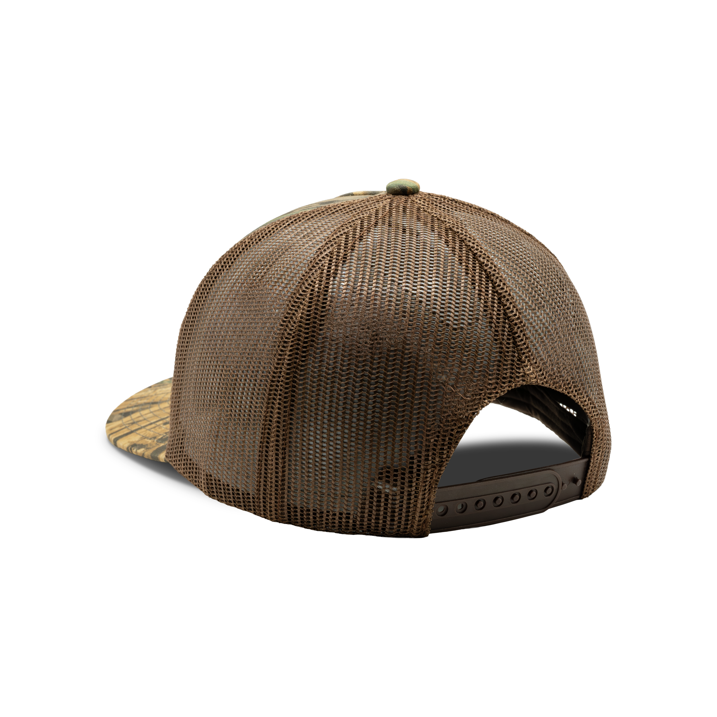 5-Panel Logo Patch Cap in Mossy Oak Original Shadow Grass, back view #mossy_oak_original_shadow_grass