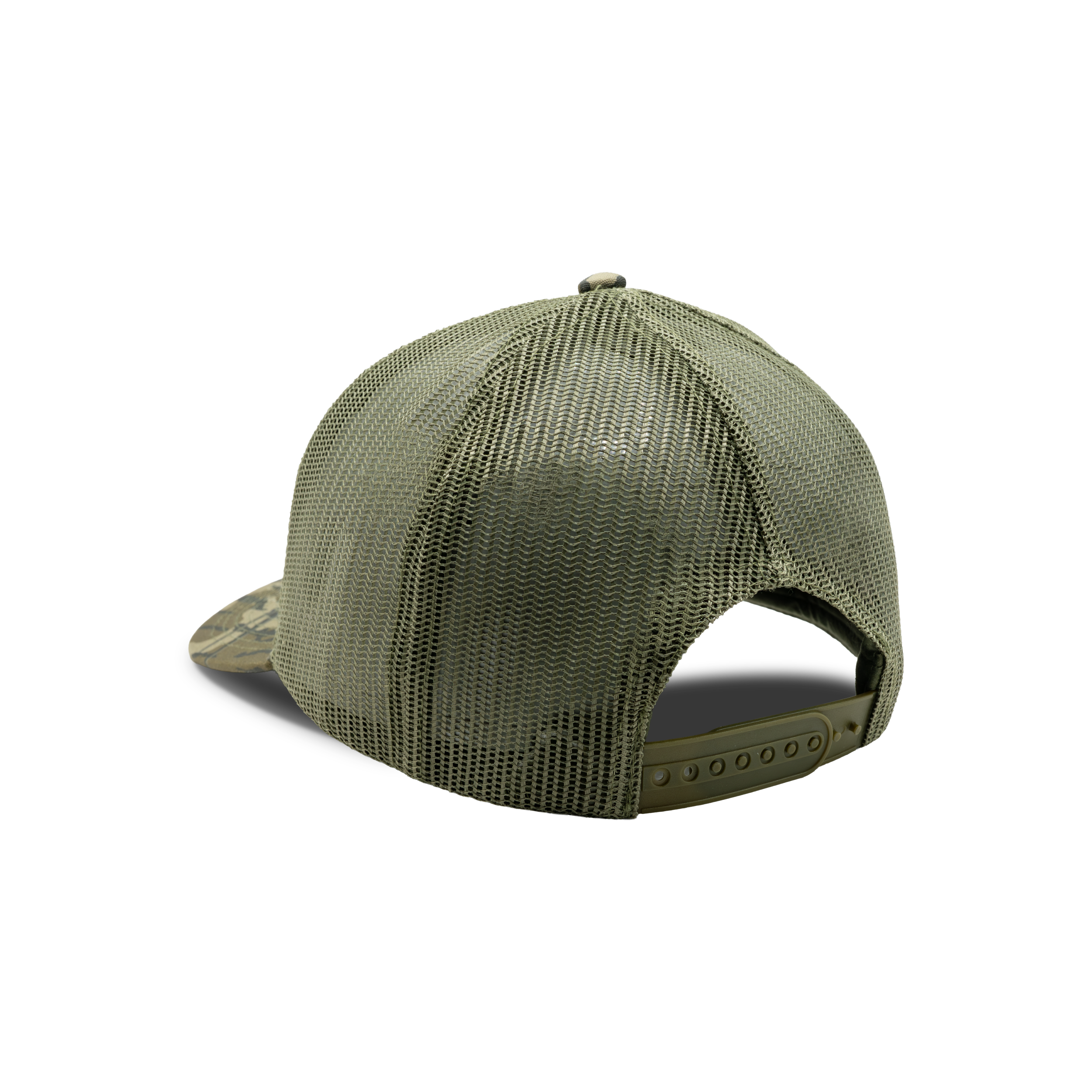 5-Panel Logo Patch Cap in Mossy Oak Original Treestand, back view #mossy_oak_original_treestand