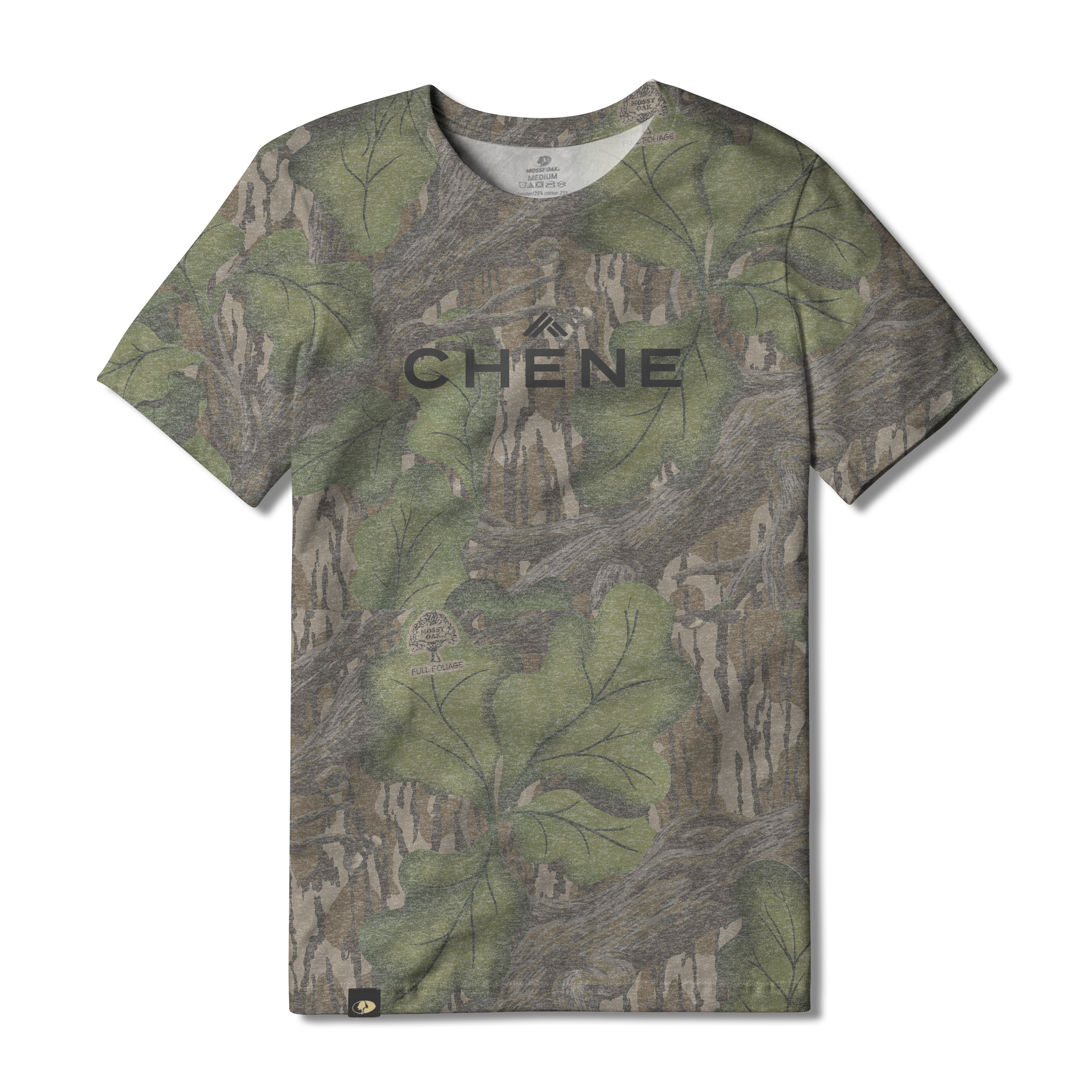 Washed Out Camo Logo Tee S/S