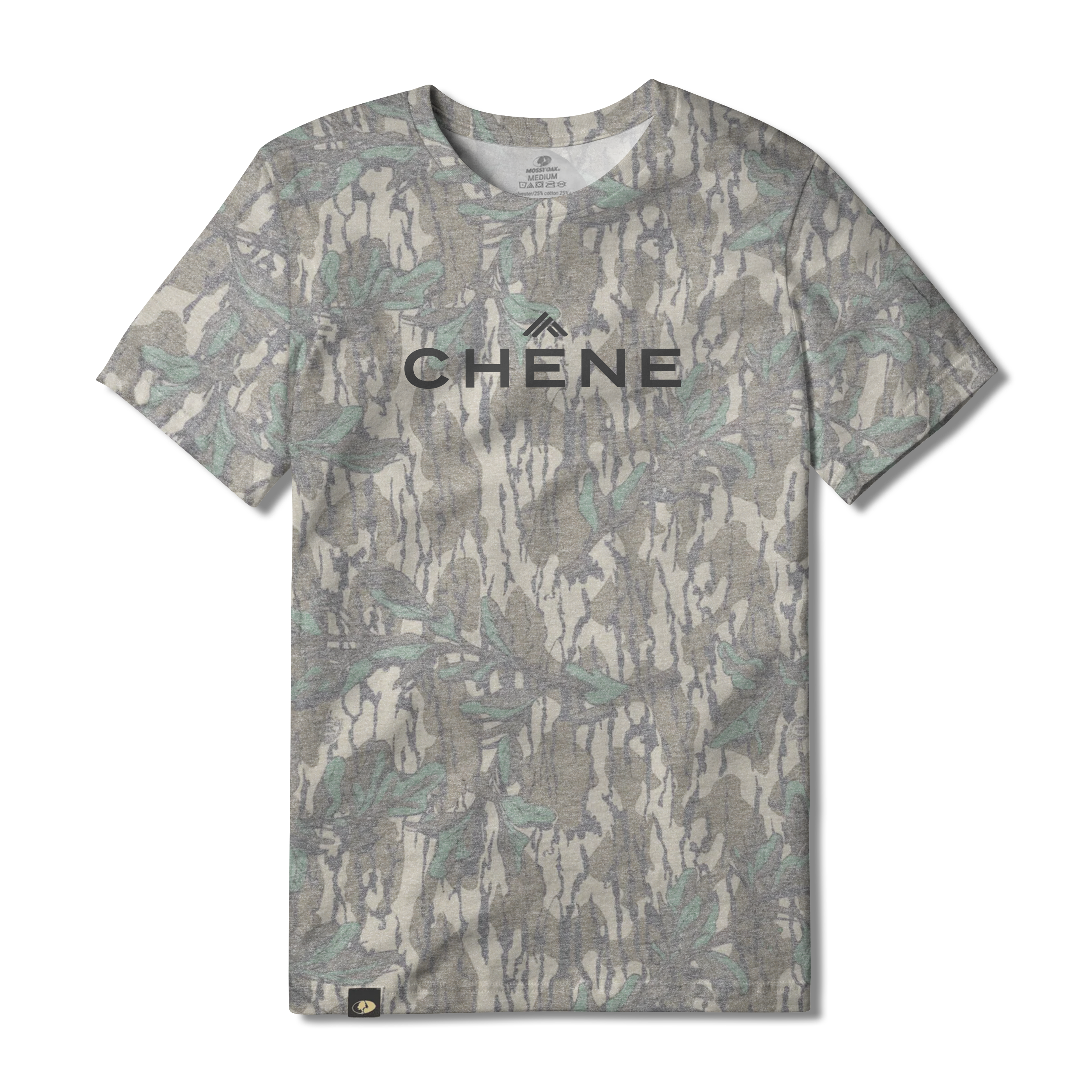 Washed Out Camo Logo Tee S/S