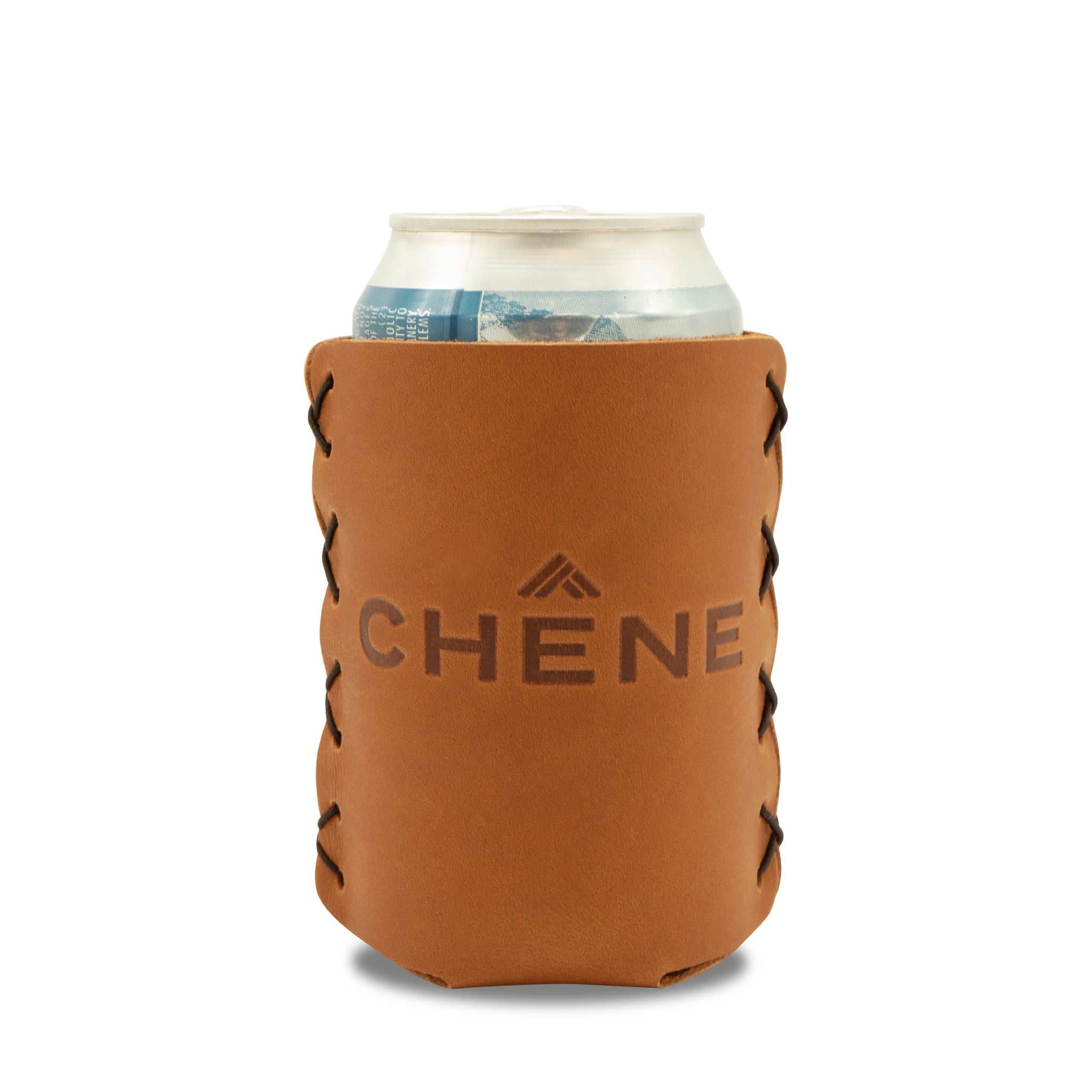 Chêne Leather Can Sleeve