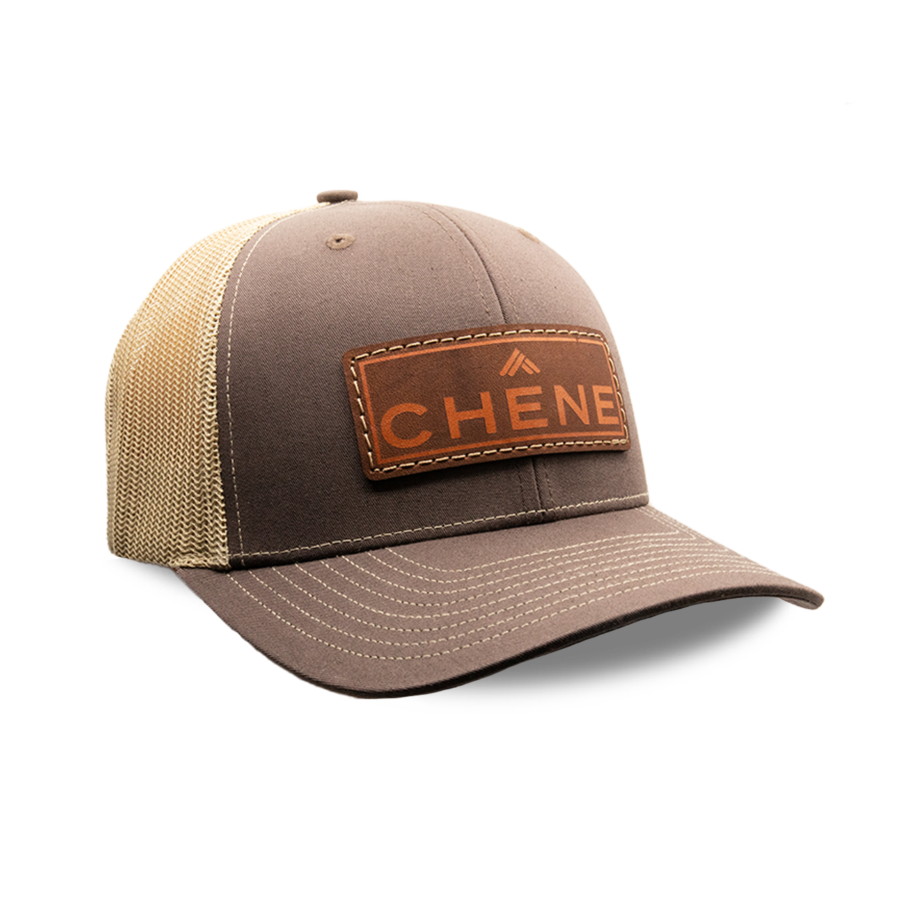 Chêne Leather Patch Cap